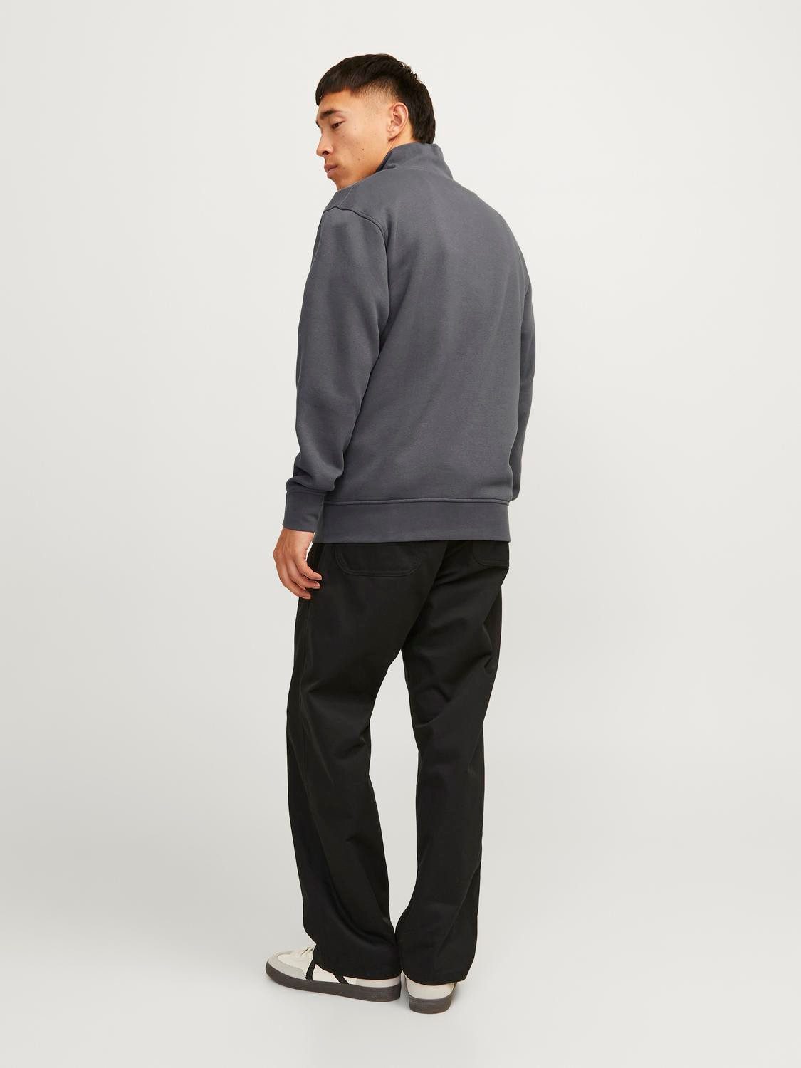 Jack & Jones Sweatshirt JORVESTERBRO SWEAT QUARTER ZIP HN NOOS