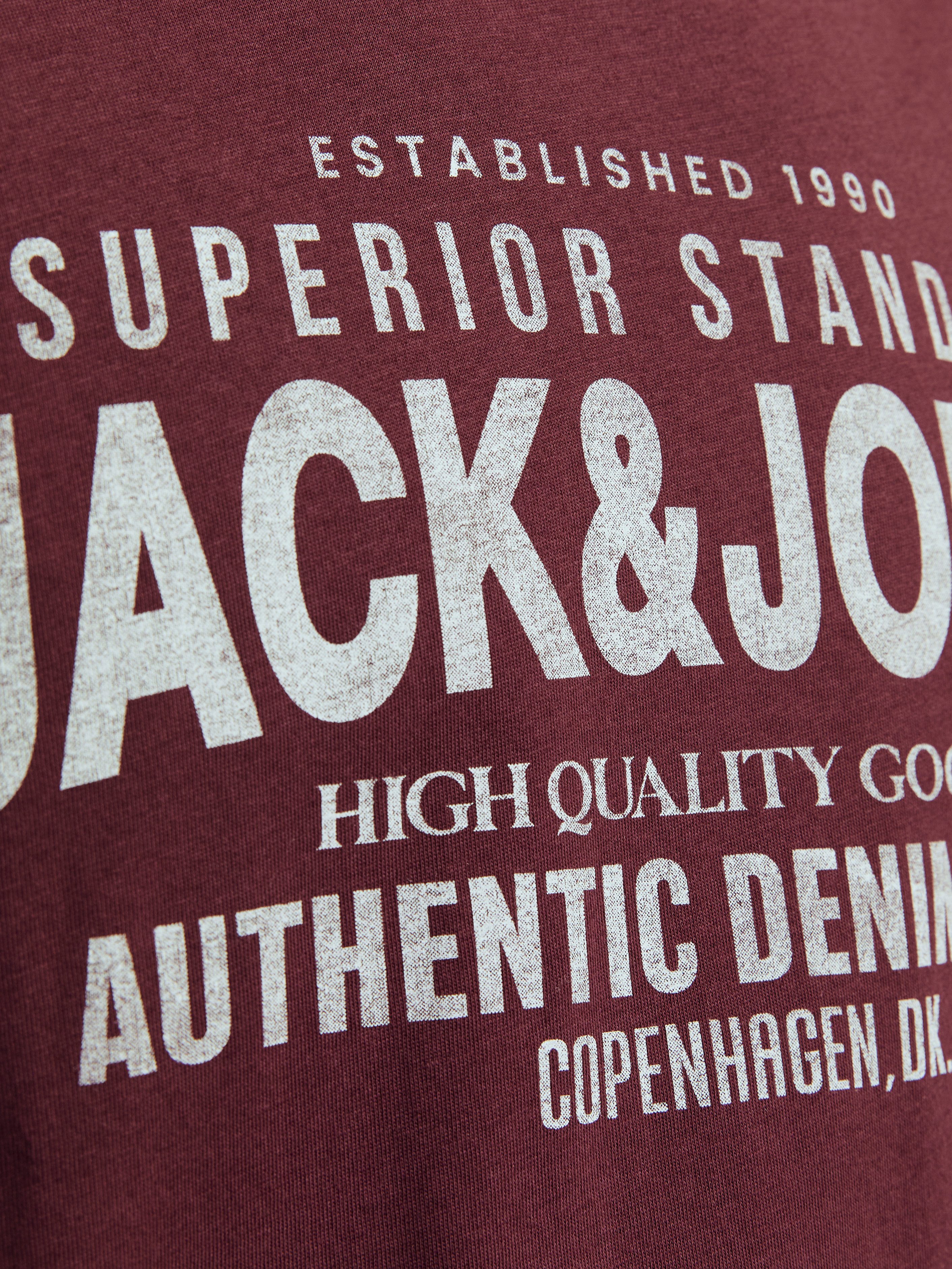 Jack & Jones Shirt met ronde hals JJJEANS TEE SS O-NECK