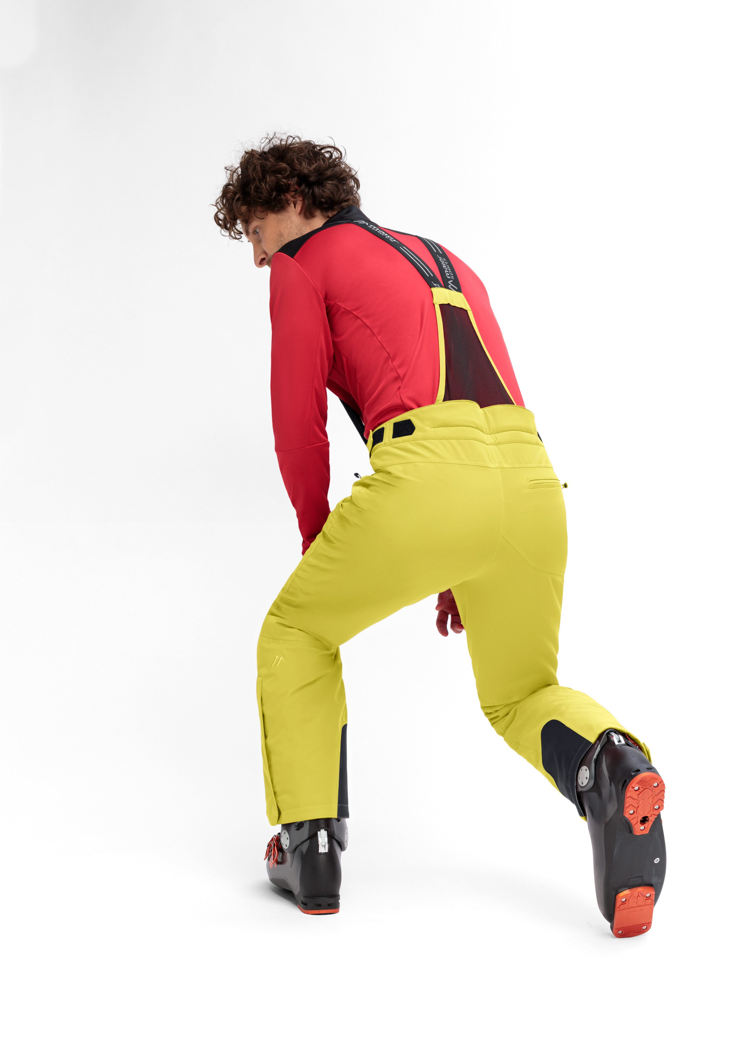 Maier Sports Skibroek Anton 2.1 Heren sneeuwbroek met bretels wind waterdicht regular fit