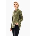 garcia klassieke blouse t00234 - 3814-fern green met studs groen