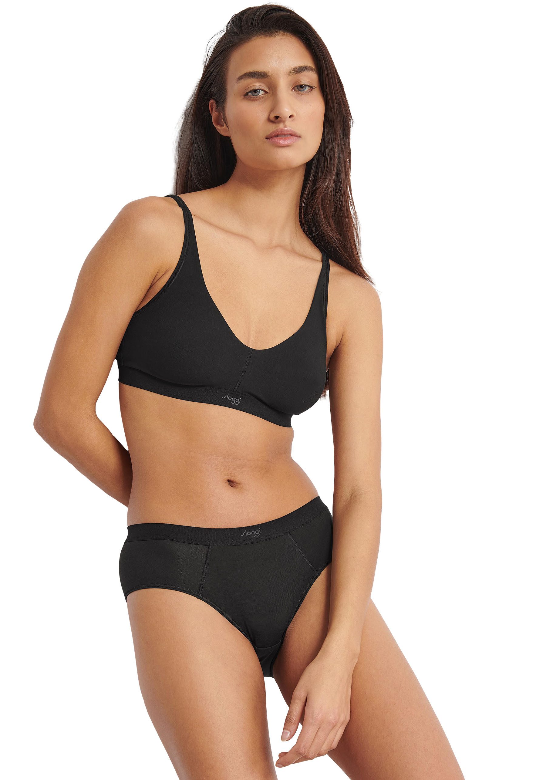 Sloggi Beugelloze-bh EVER Ease Soft bra Temperatuurregulerend (set, 1-delig)
