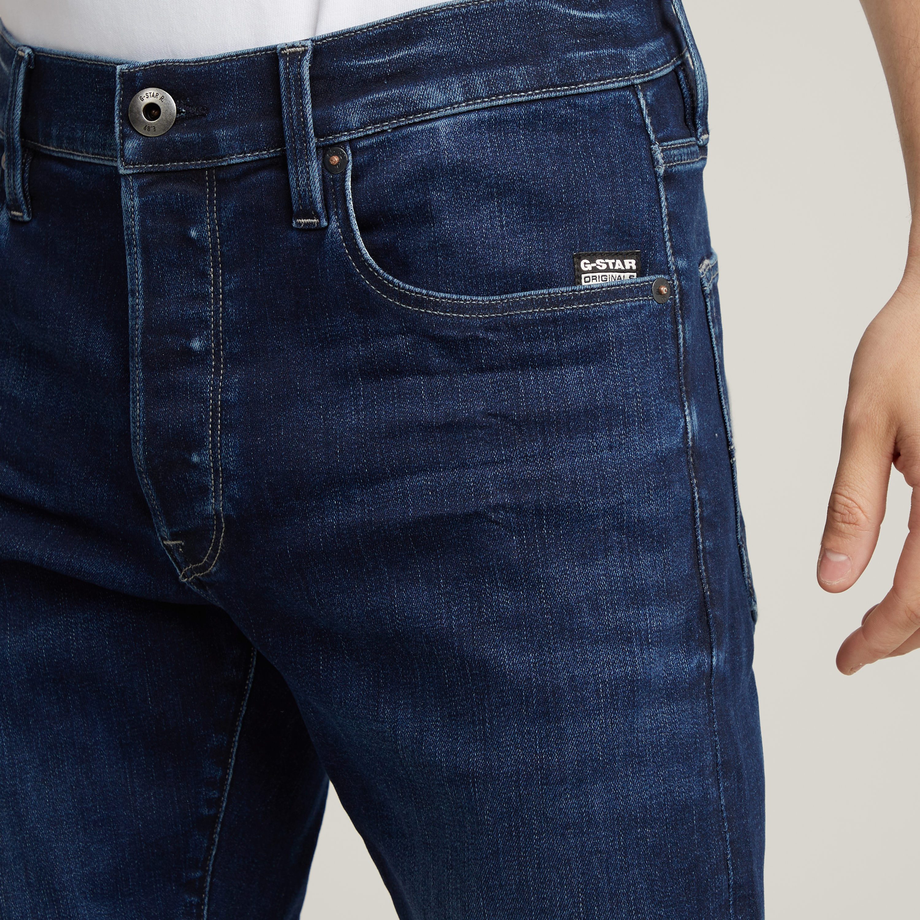 G-Star RAW Slim fit jeans 3301 Slim met mooie wassing en elastaan