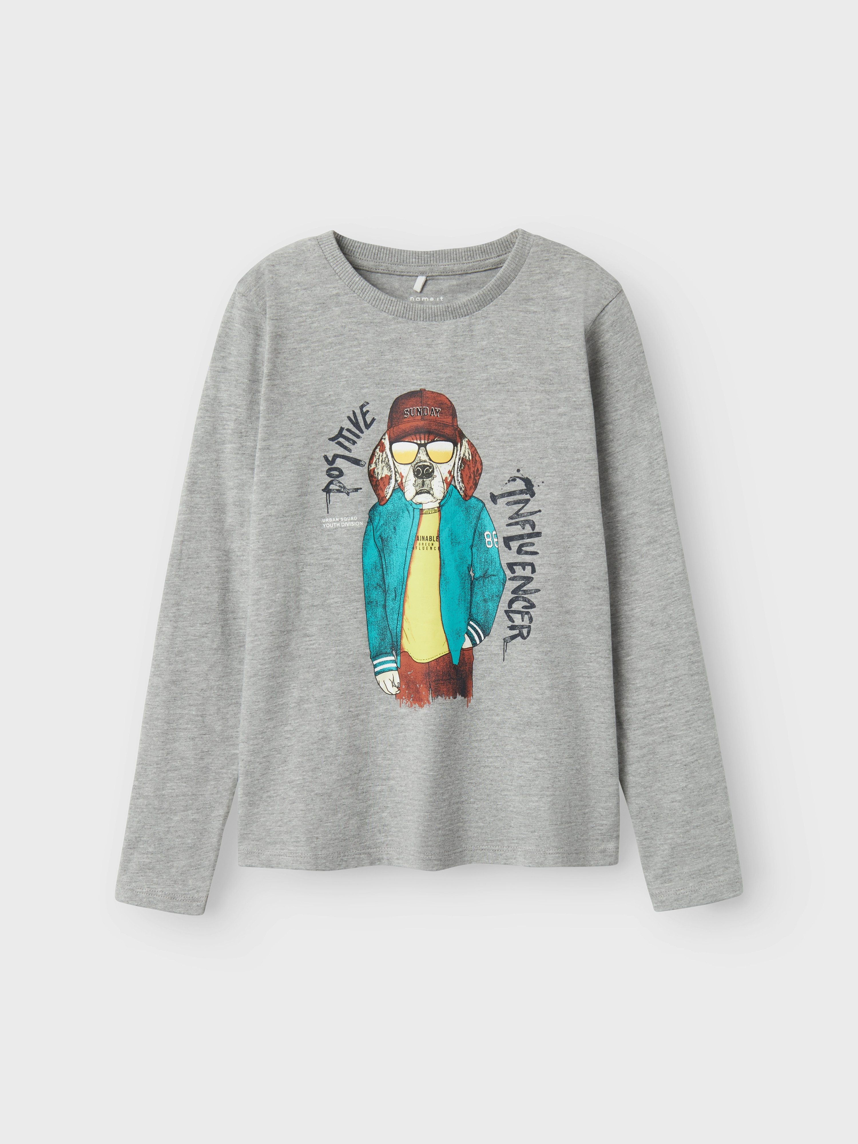Name It Shirt met lange mouwen NKMSEMONS LS NREG TOP