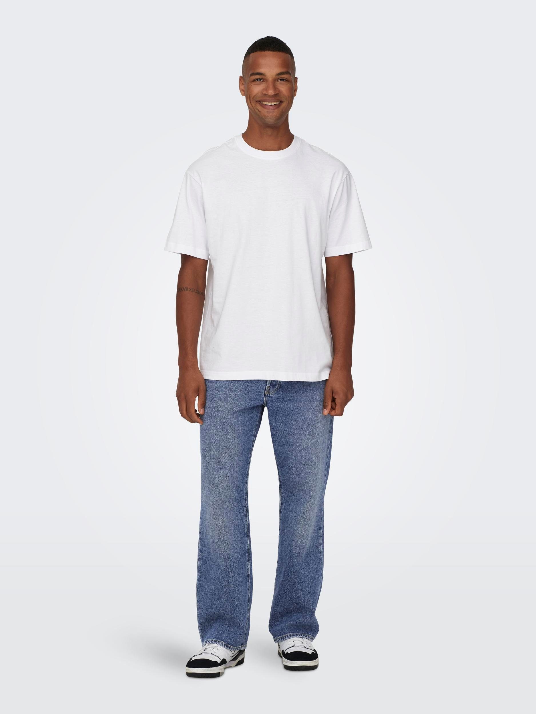 ONLY & SONS Loose fit jeans ONSFADE LOOSE WB 6778 A14 DNM NOOS