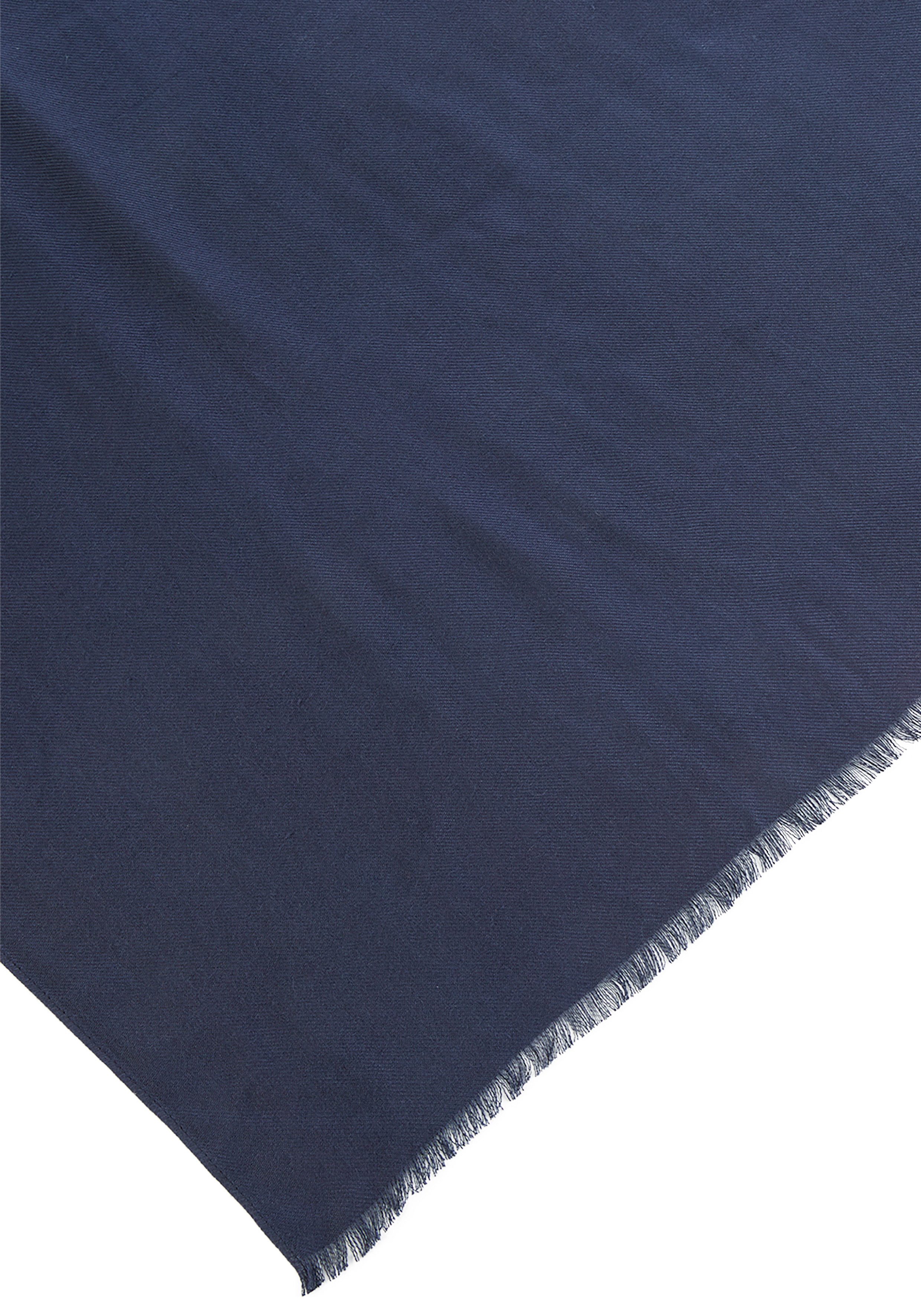 Laura Scott Sjaal Sjaal-doek met fijne franjes - nieuwe kleur champagne