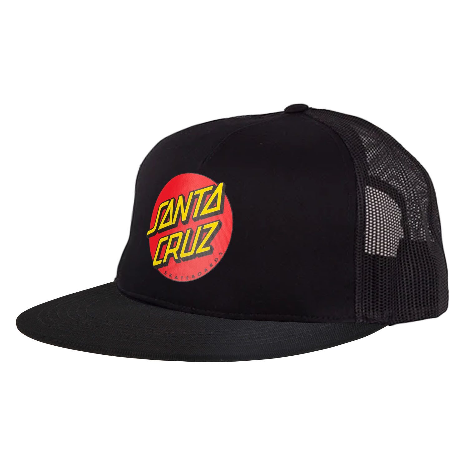 Santa Cruz Baseball pet CLASSIC DOT MESH CAP heren petten zwart