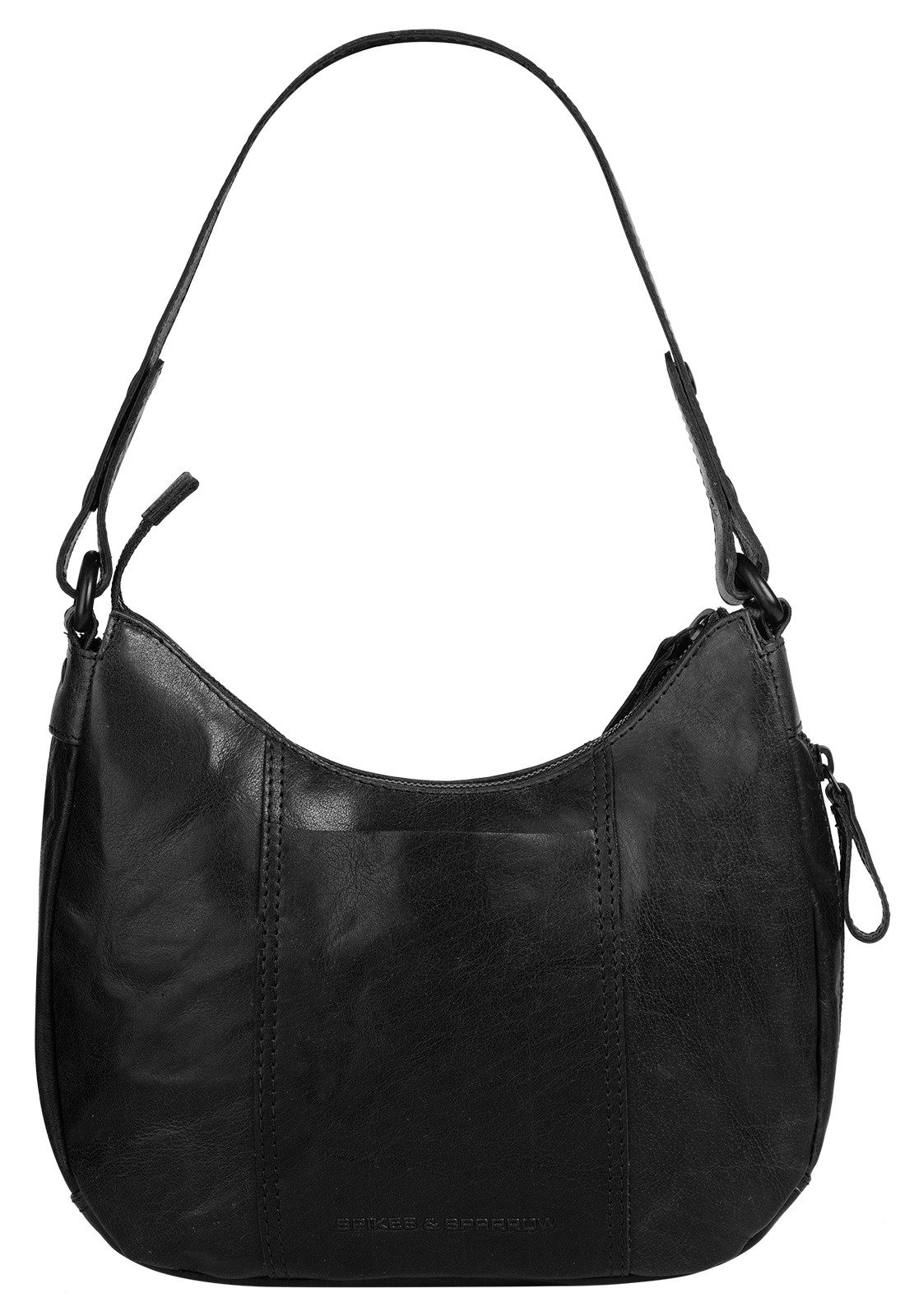 Spikes & Sparrow Schoudertas echt leder