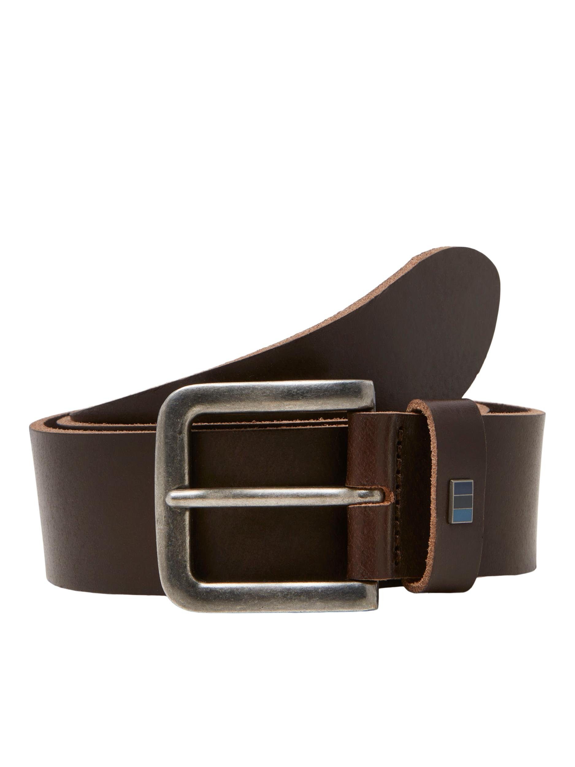 Jack & Jones Leren riem JACFLAG LEATHER BELT 4 CM NOOS