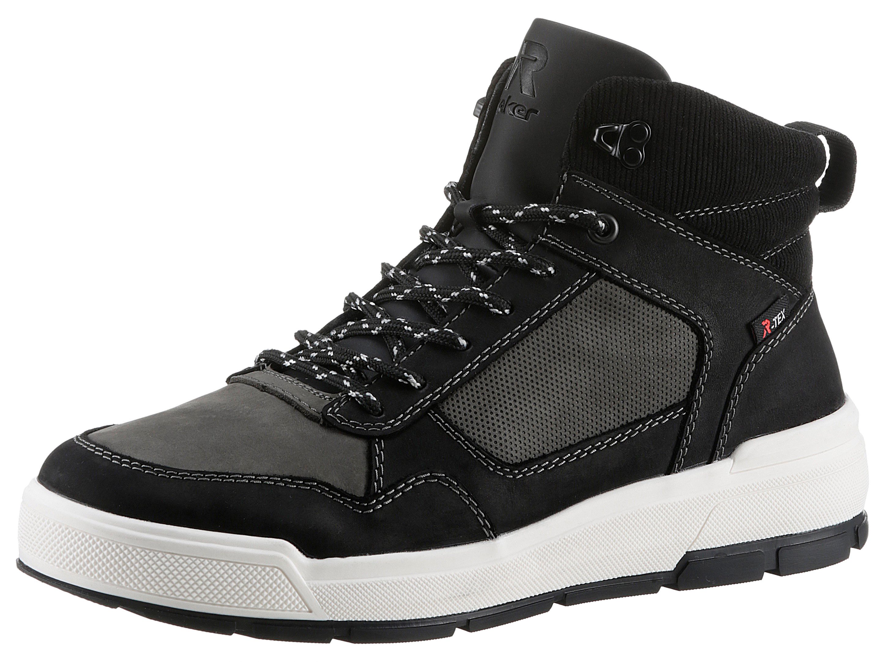 Rieker EVOLUTION Veterschoenen winterlaarzen, high-top sneaker, enkellaars met r-tex-membraan