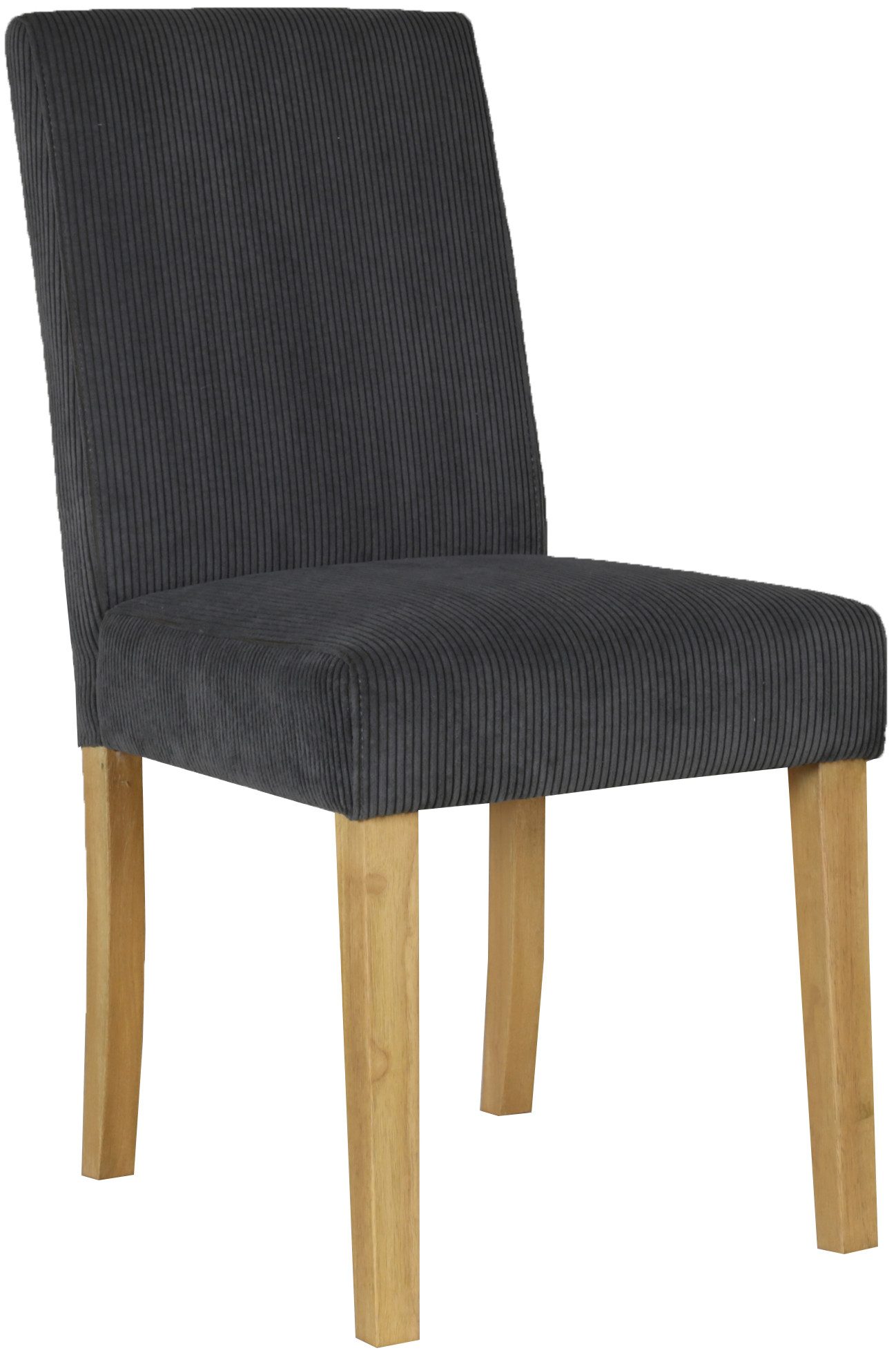 Home affaire Eetkamerstoel Winikon, TOPSELLER!, OTTOs Choice Massief houten frame, moderne cordstof, comfortabel gepolsterd (set)