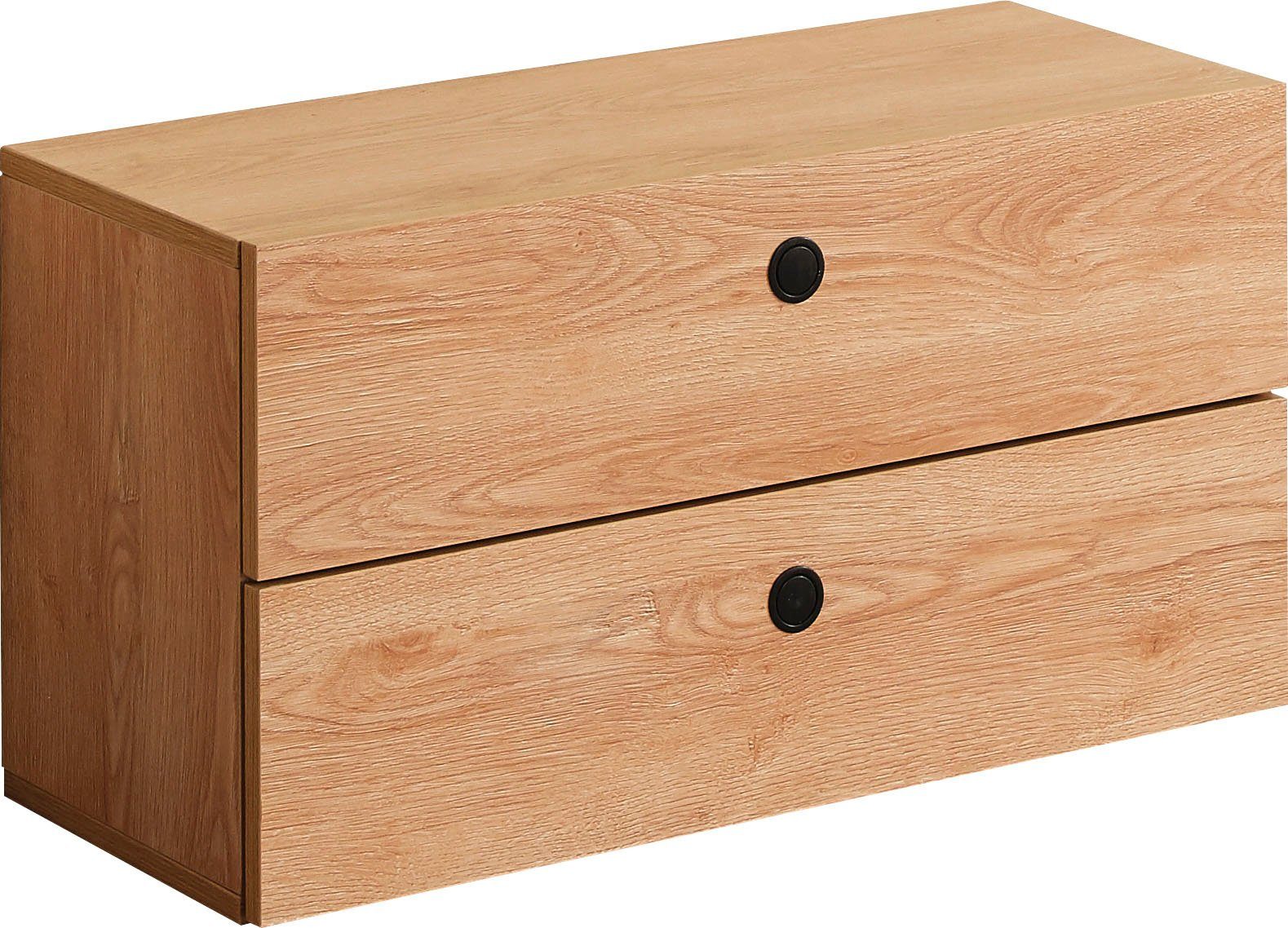 Home affaire Lade Metalen handgrepen en geleiders (set, 2 stuks)
