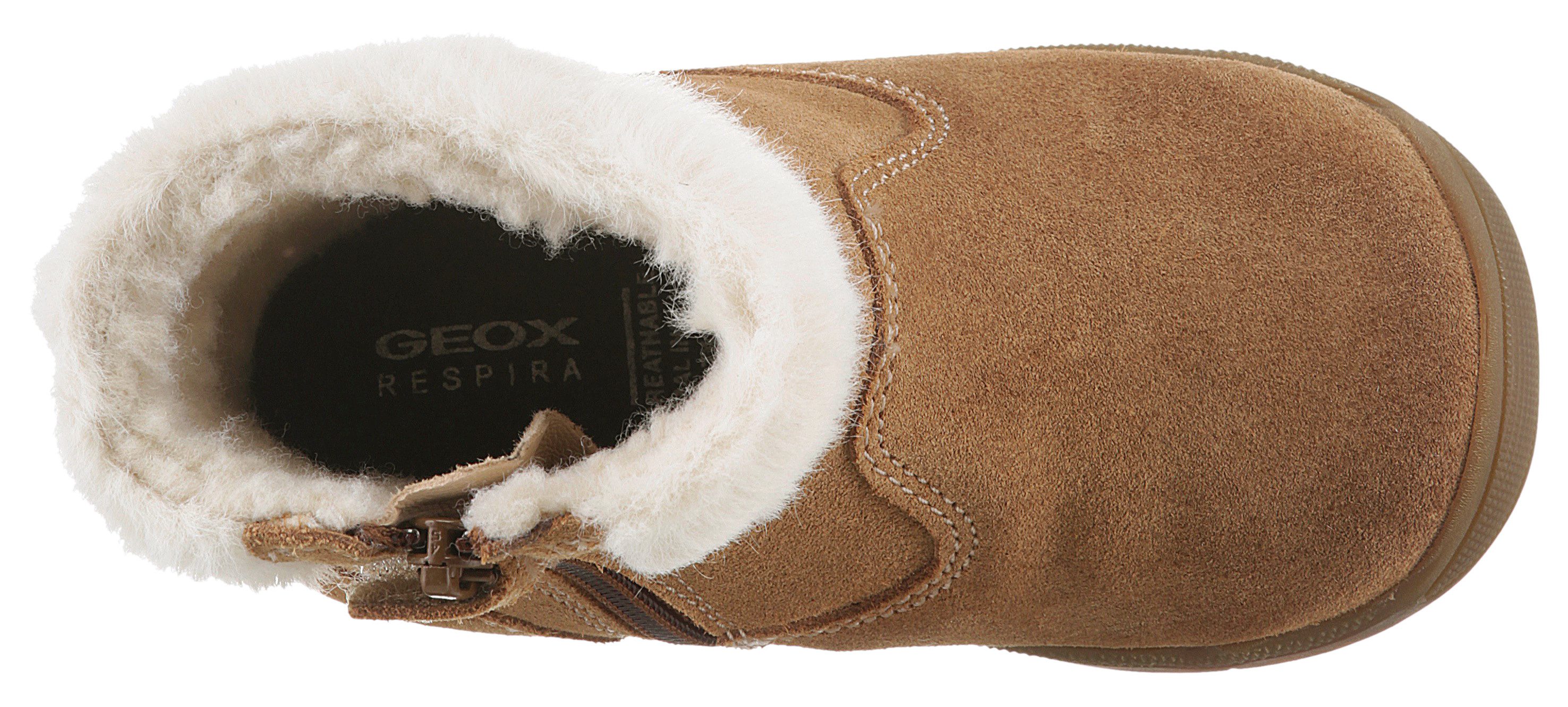 Geox Babyschoentjes B MACCHIA GIRL C Winterlaarzen, kinderlaarzen, babyschoen met warme voering