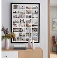 otto products fotolijstcollage timmi, wit made in italy | hout (1 stuk) zwart