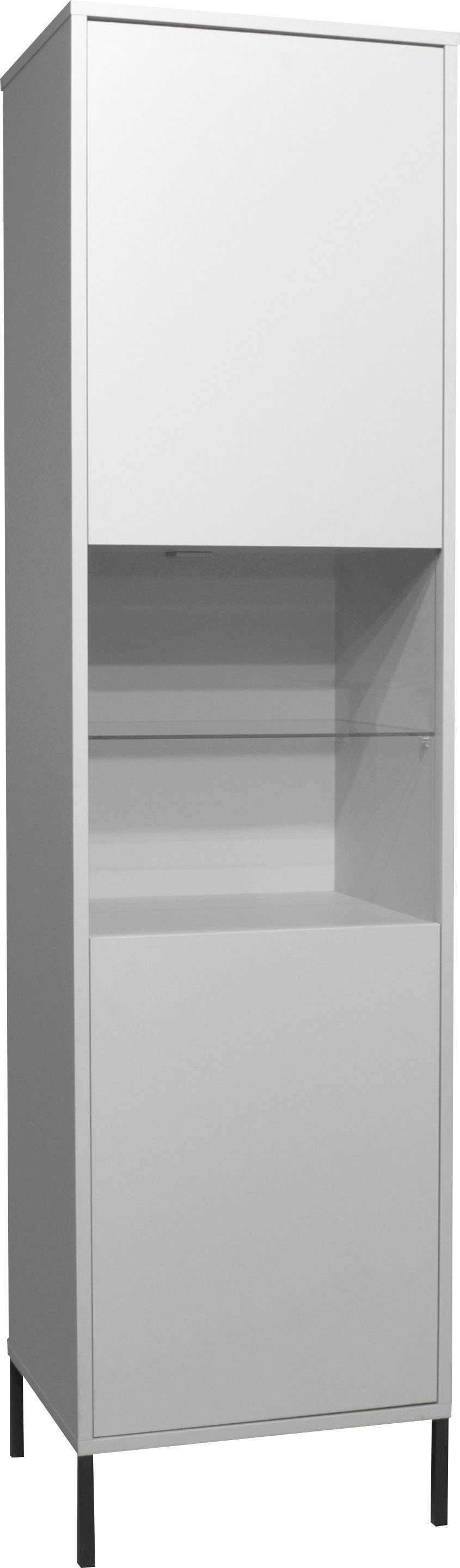 Mäusbacher Staande vitrinekast Bonnie TOPSELLER! Vitrine met verwisselbare deurafsluiting