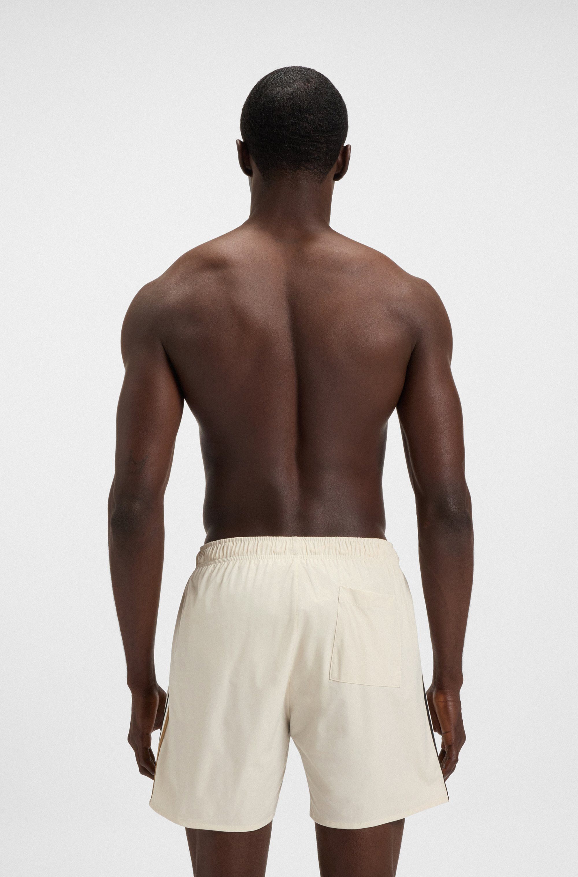 BOSS Zwemshort Iconic met achterzak
