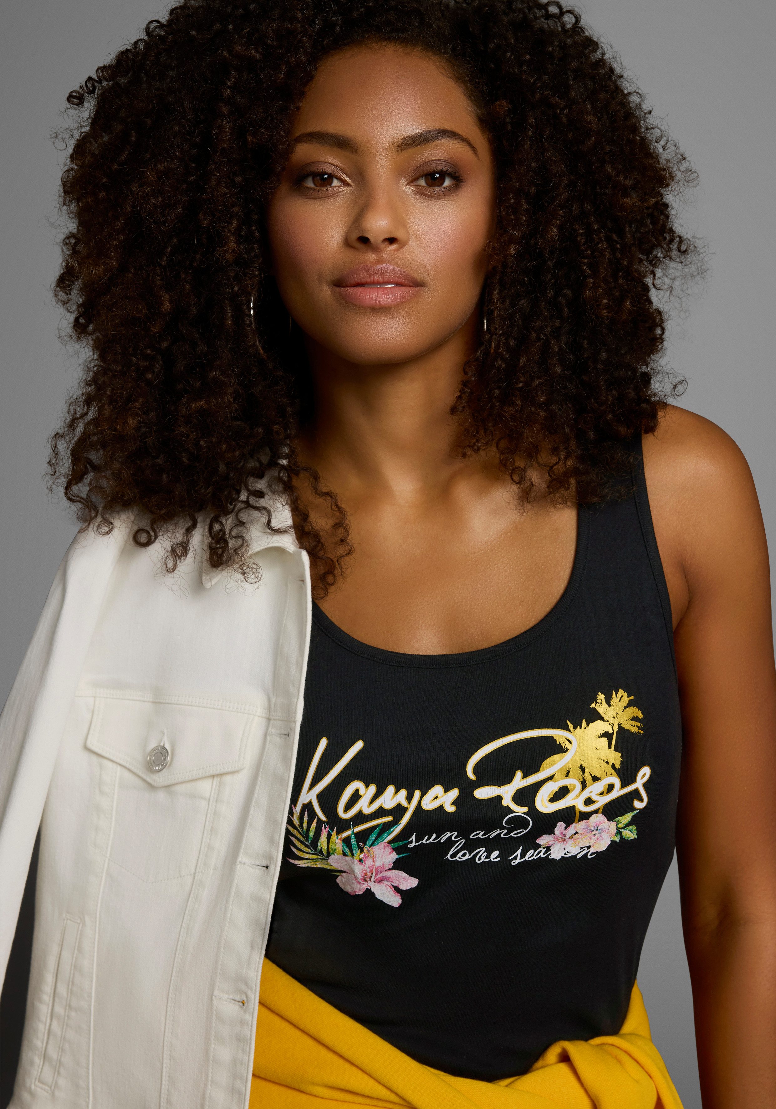 KangaROOS Tanktop met elegante frontprint