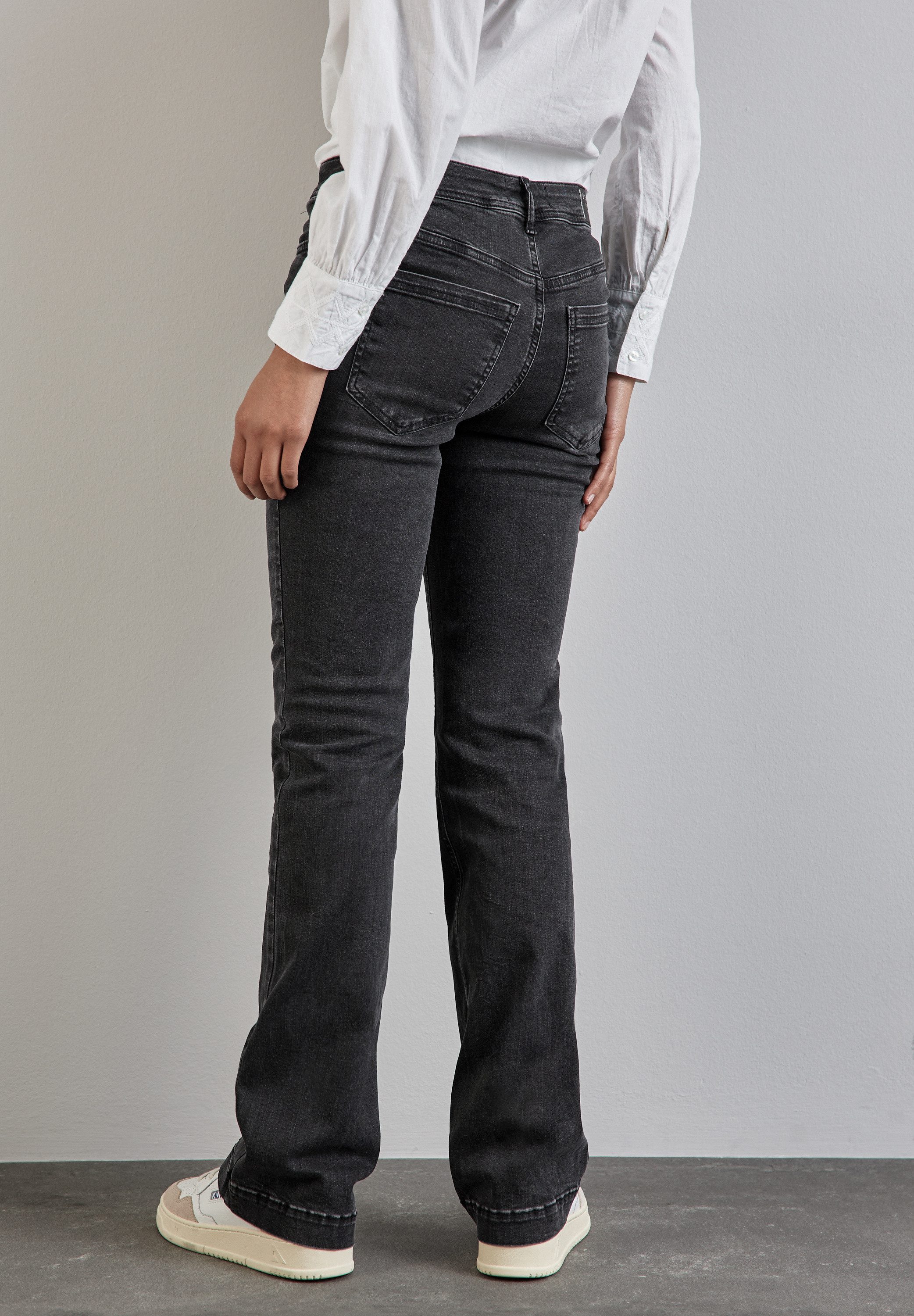 STREET ONE Slim fit jeans met stretch