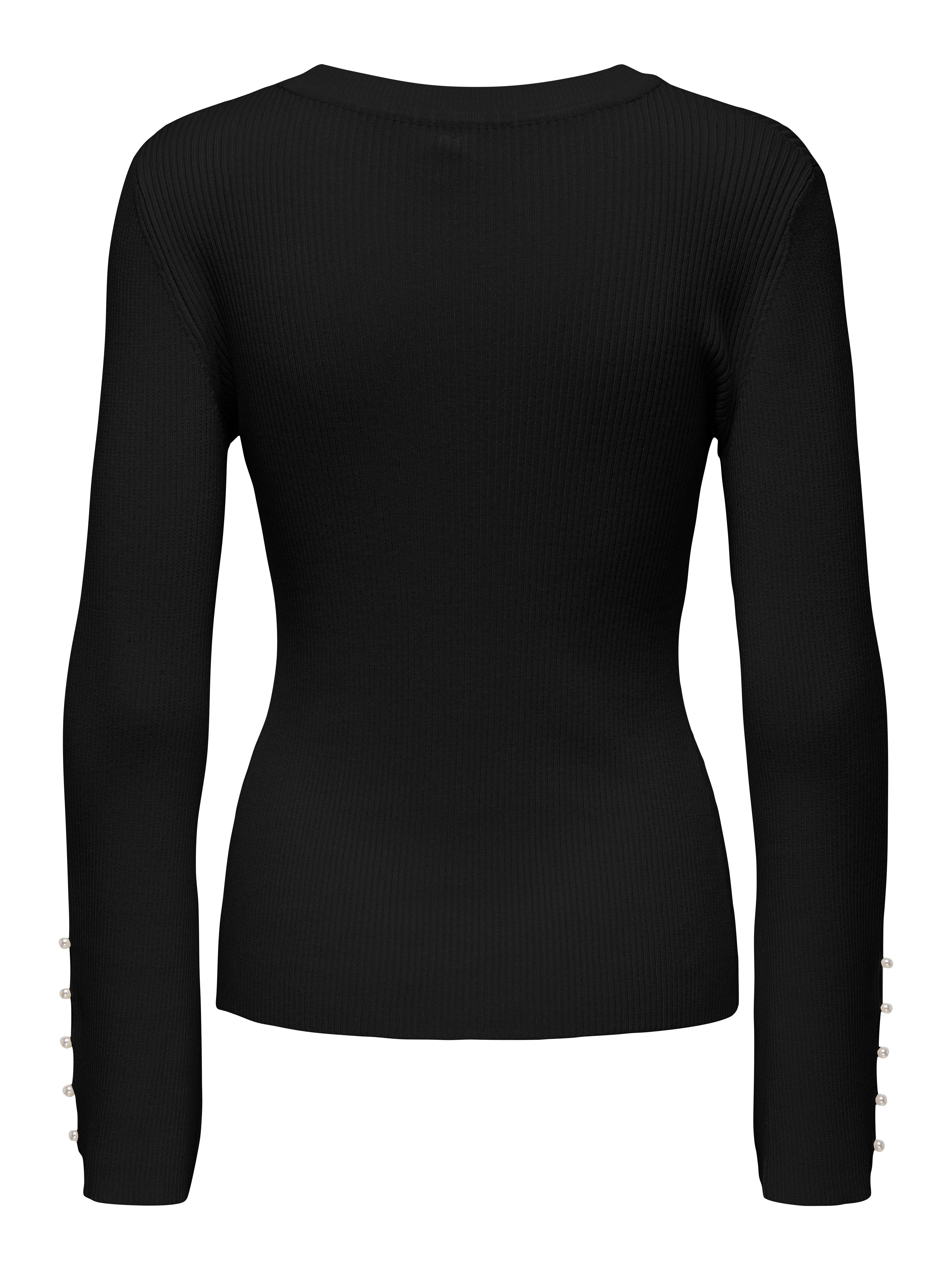 Only Gebreide trui ONLNATASCHA LS O-NECK PEARL CC KNT