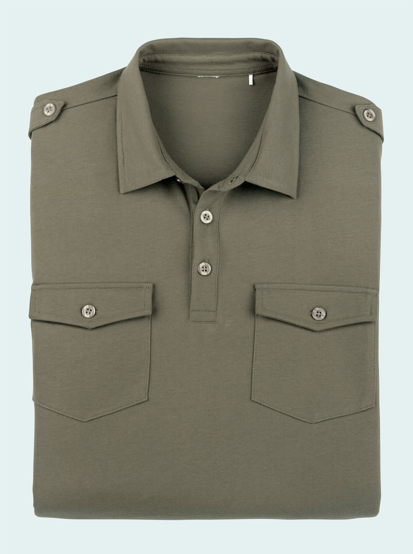 Classic Poloshirt met korte mouwen (1-delig)