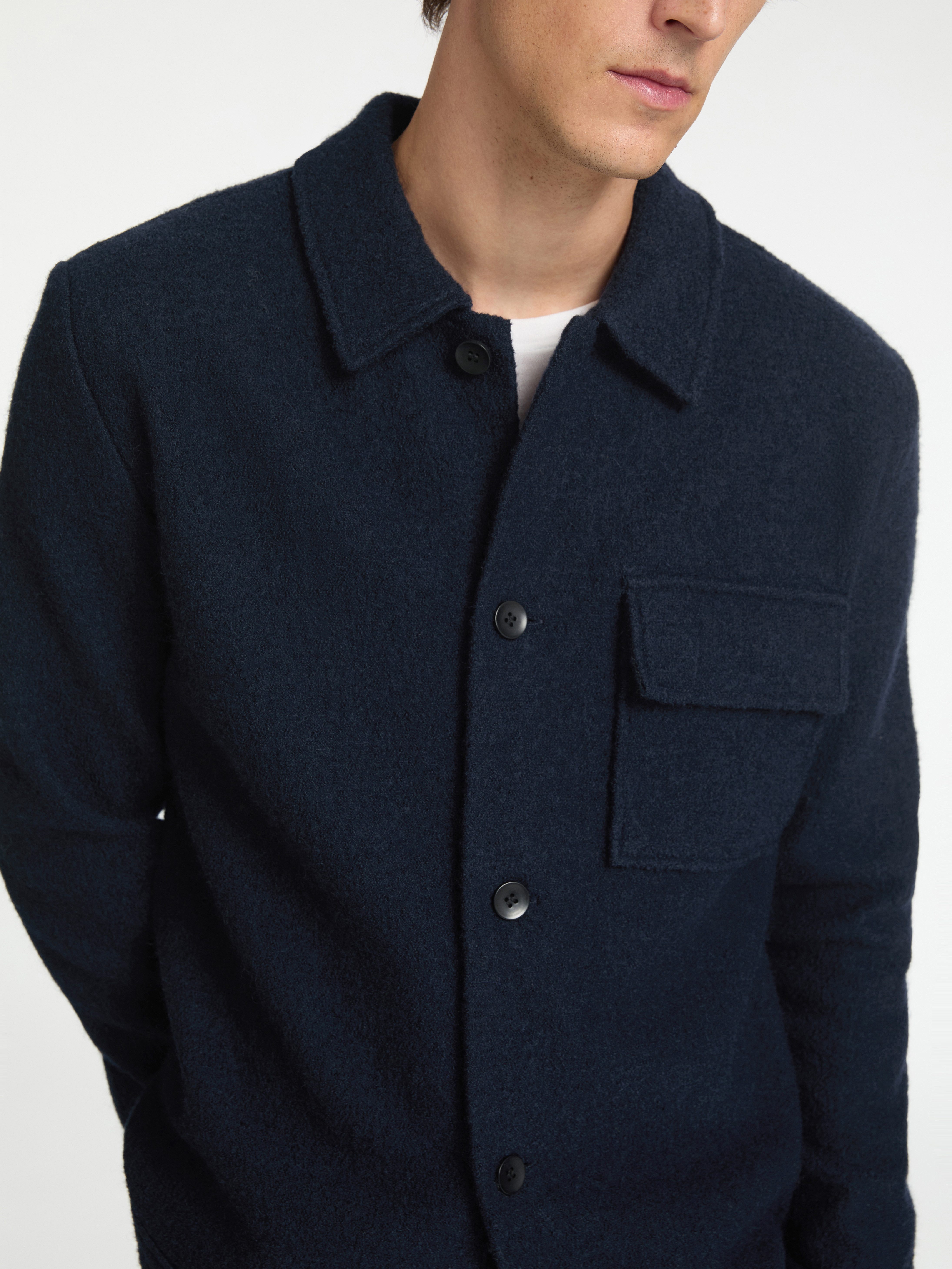 SELECTED HOMME Vest SLHNEALY LS KNIT SHIRT JACKET NOOS