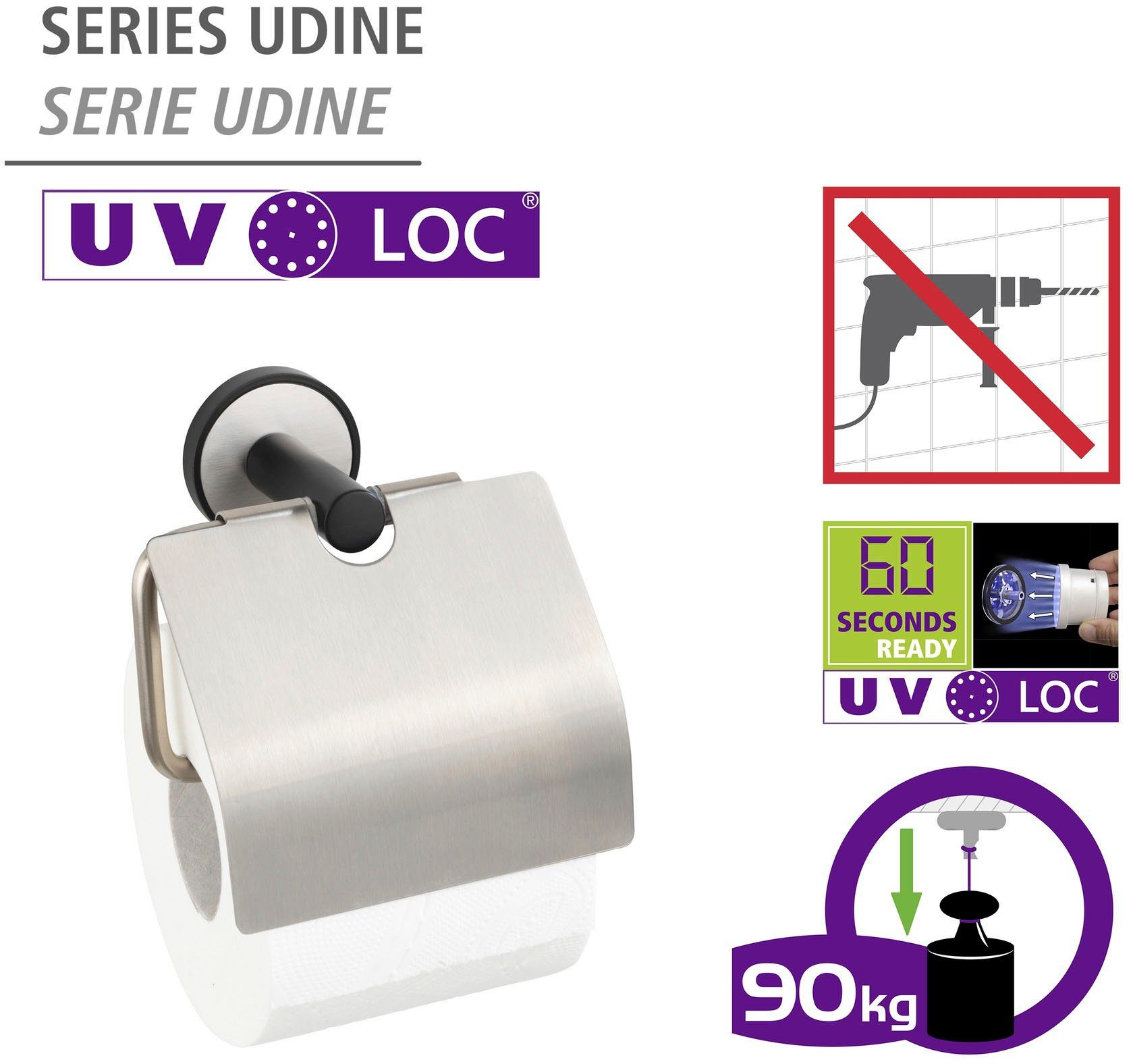 WENKO Toiletrolhouder UV-Loc® Udine Bevestigen zonder boren