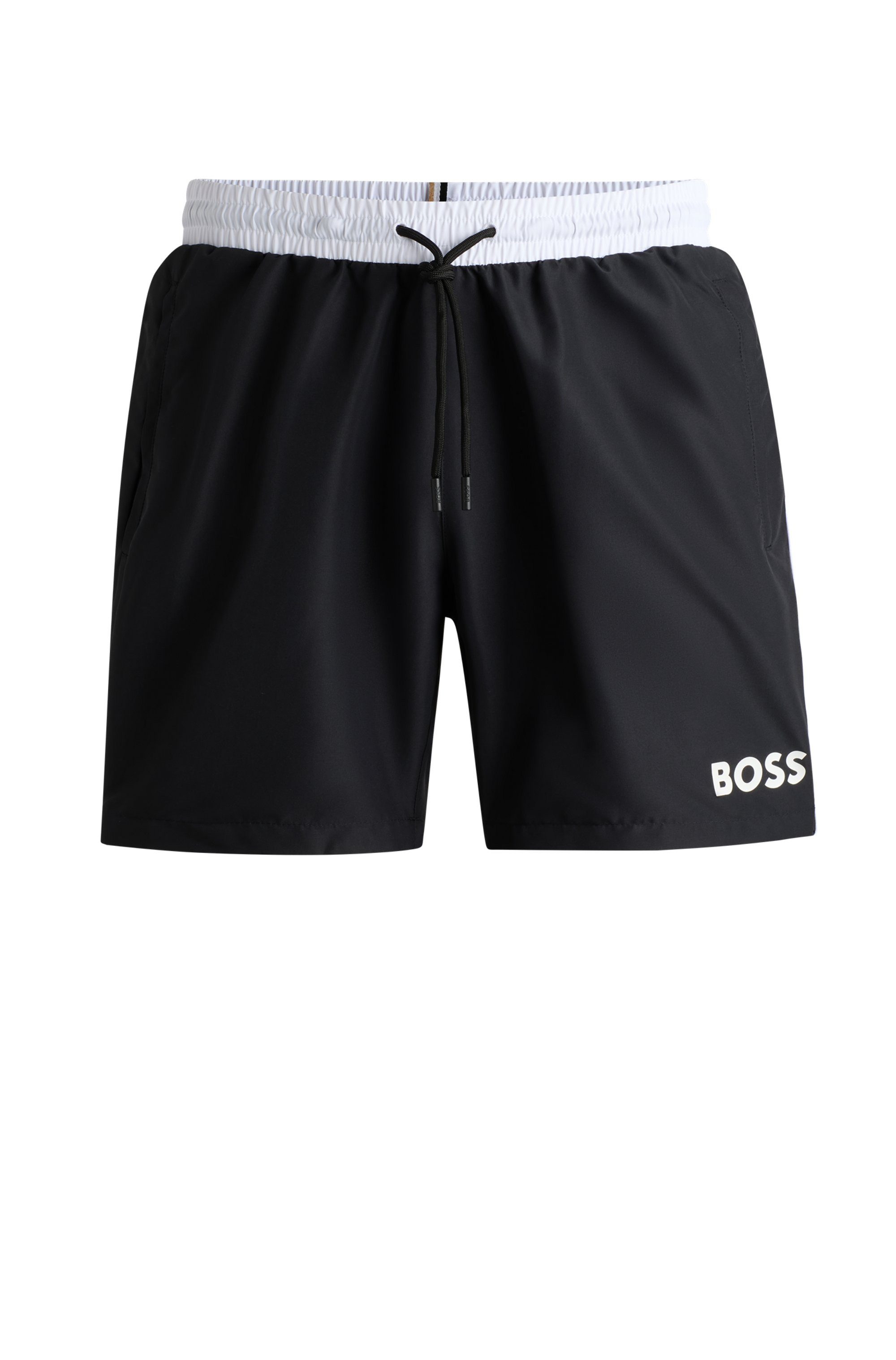 BOSS Zwemshort Starfish met contraststrepen