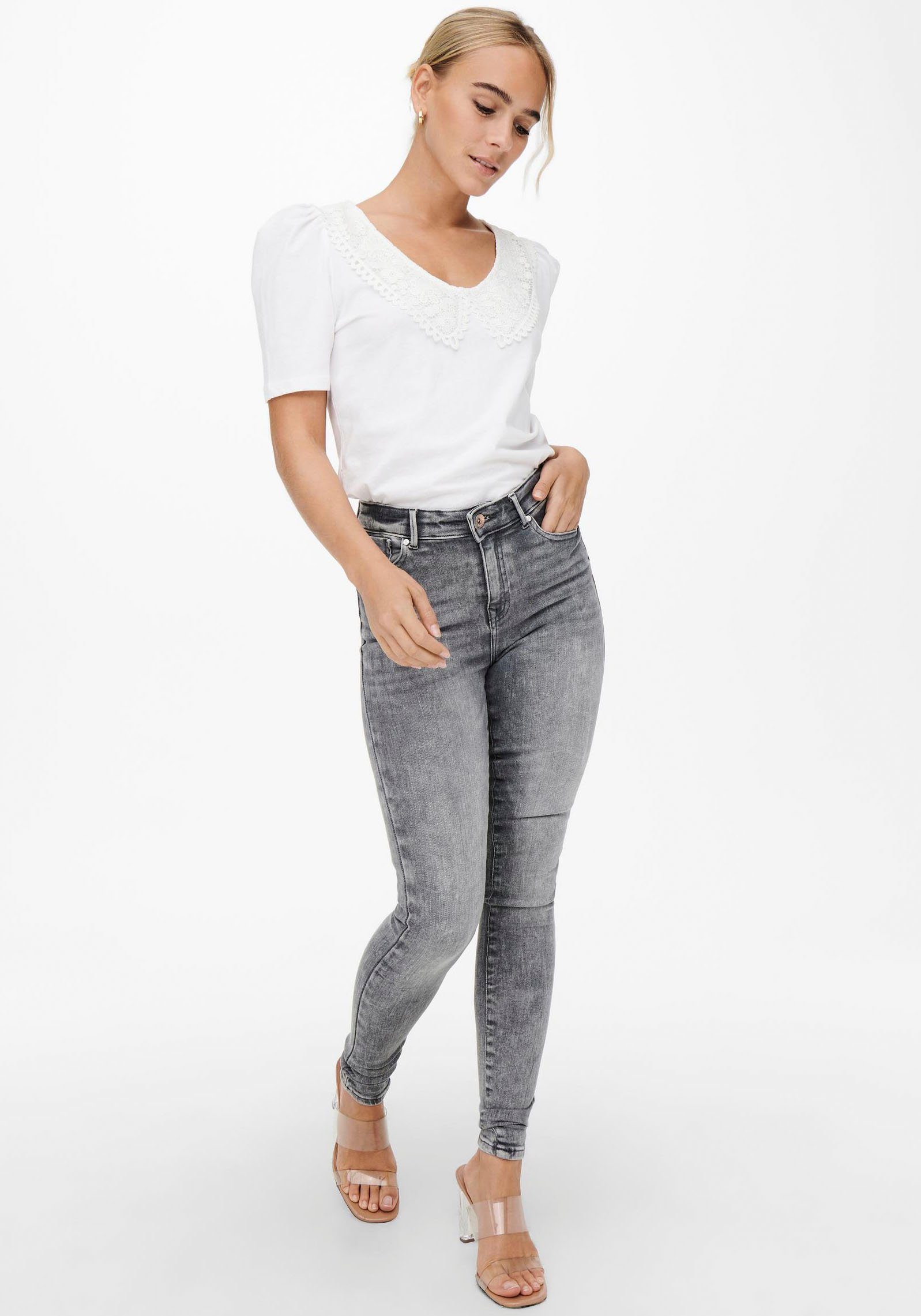 Only Skinny fit jeans ONLPOWER MID PUSH UP SK AZG937