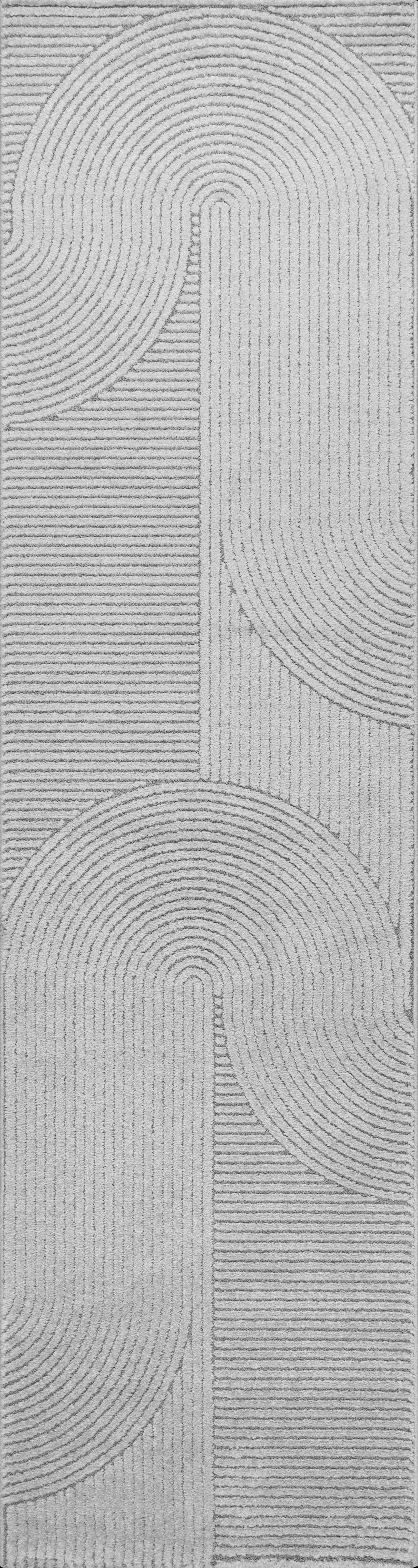 merinos Vloerkleed Elio moderne kortpolige tapijt met hoog-laag effect, 3d effect
