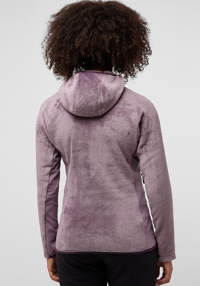 Jack Wolfskin Fleecejack ROTWAND HOODED FZ W