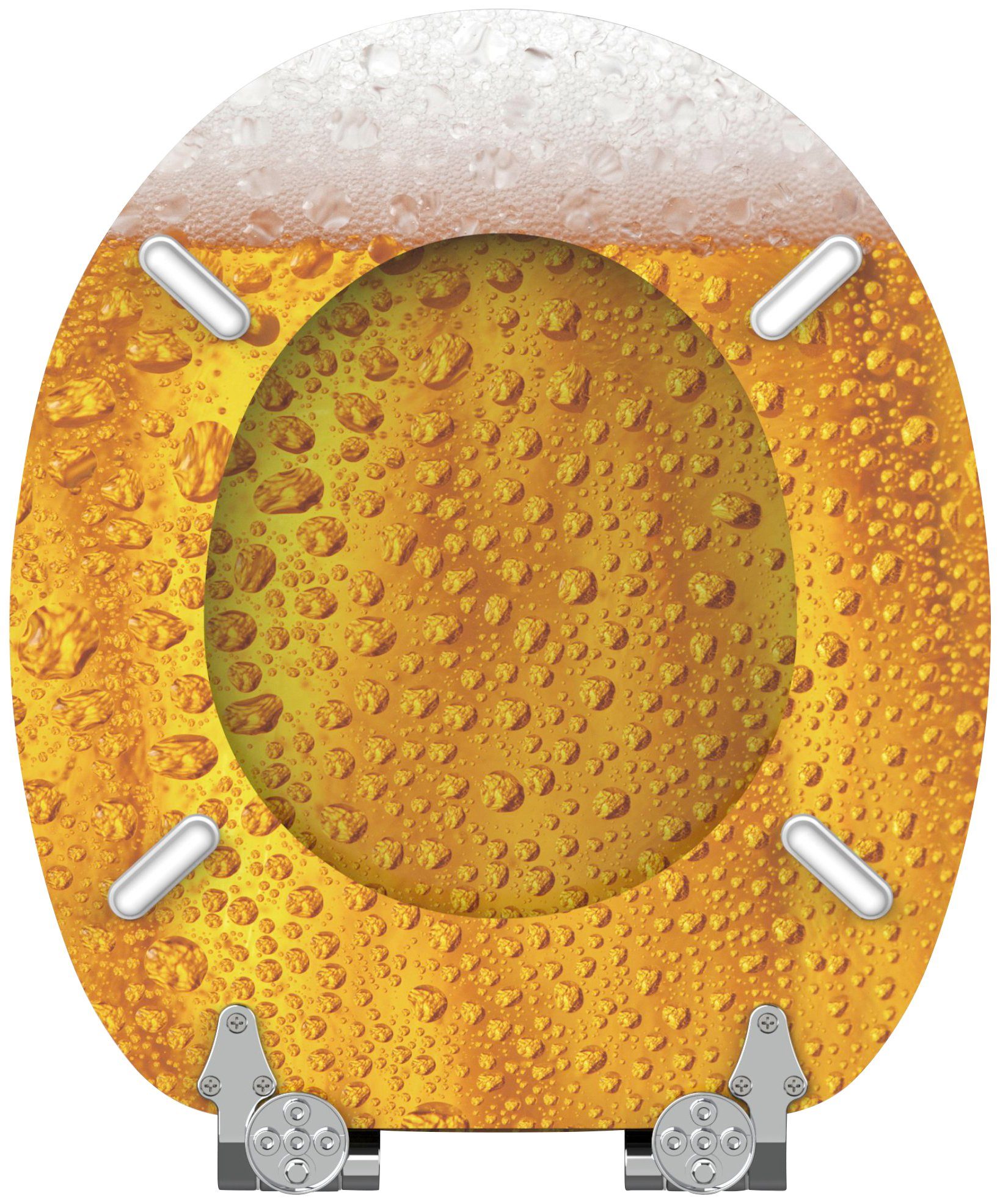 Sanilo Toiletzitting Bier met soft-closemechanisme