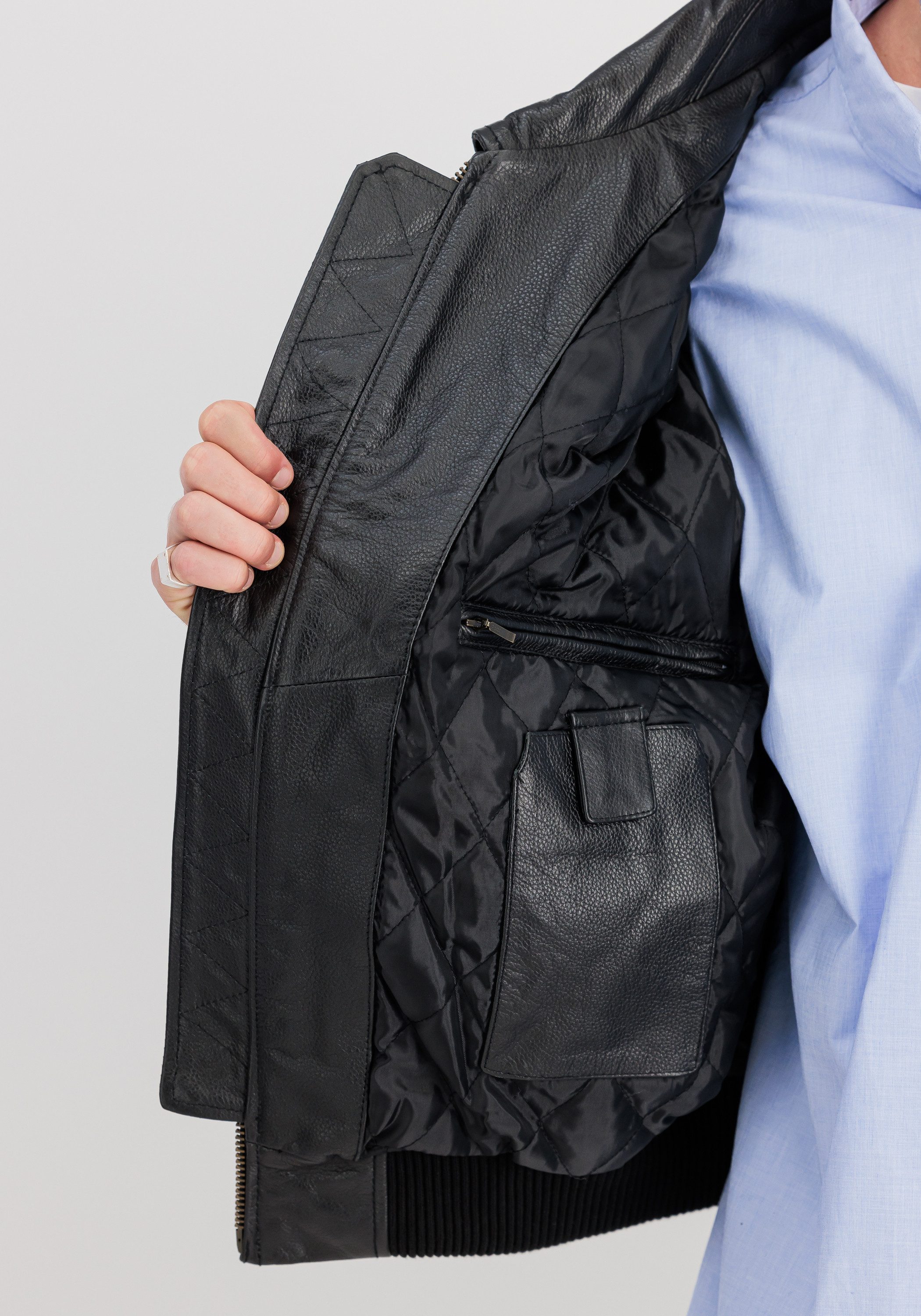 Alpha Industries Leren jack Alpha Industries Men - Leather & Vegan Jackets