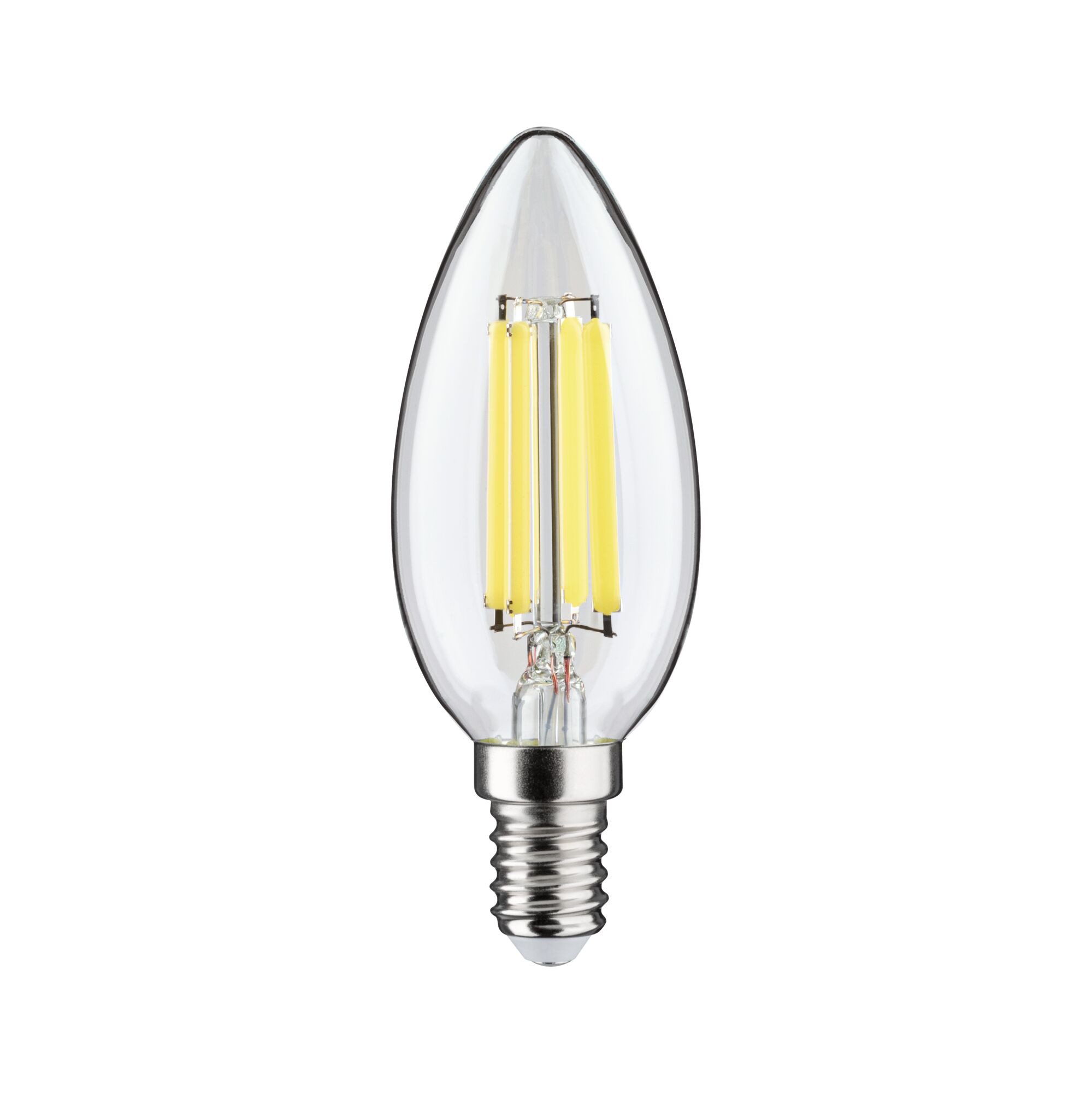 Paulmann Led-verlichting Eco-Line filament 230V LED kaars E14 1-set 525lm 2,5W 4000K helder (1 stuk)