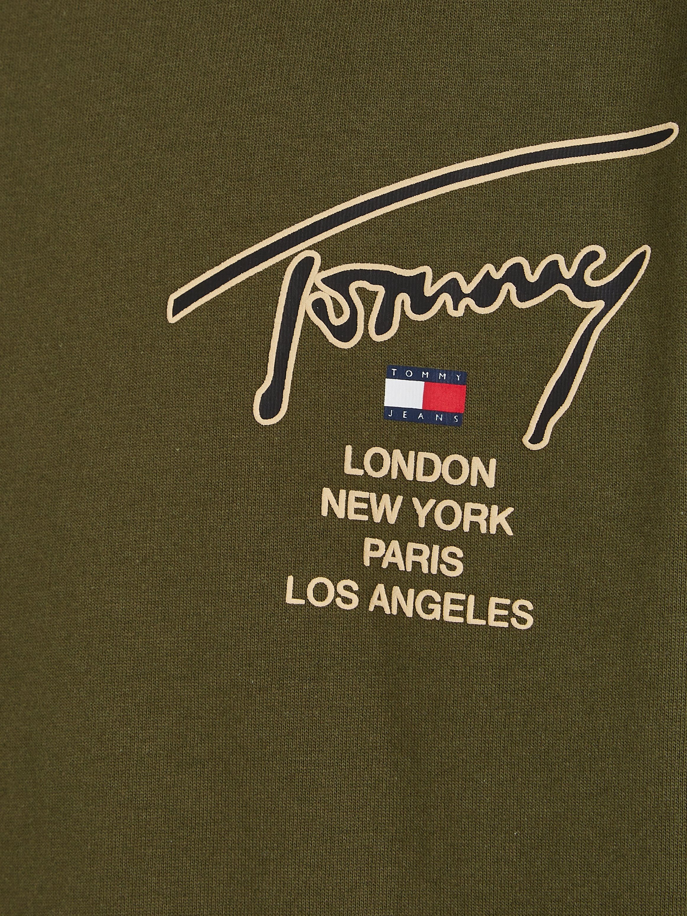 TOMMY JEANS T-shirt TJM CLSC GOLD SIGNATURE BACK TEE