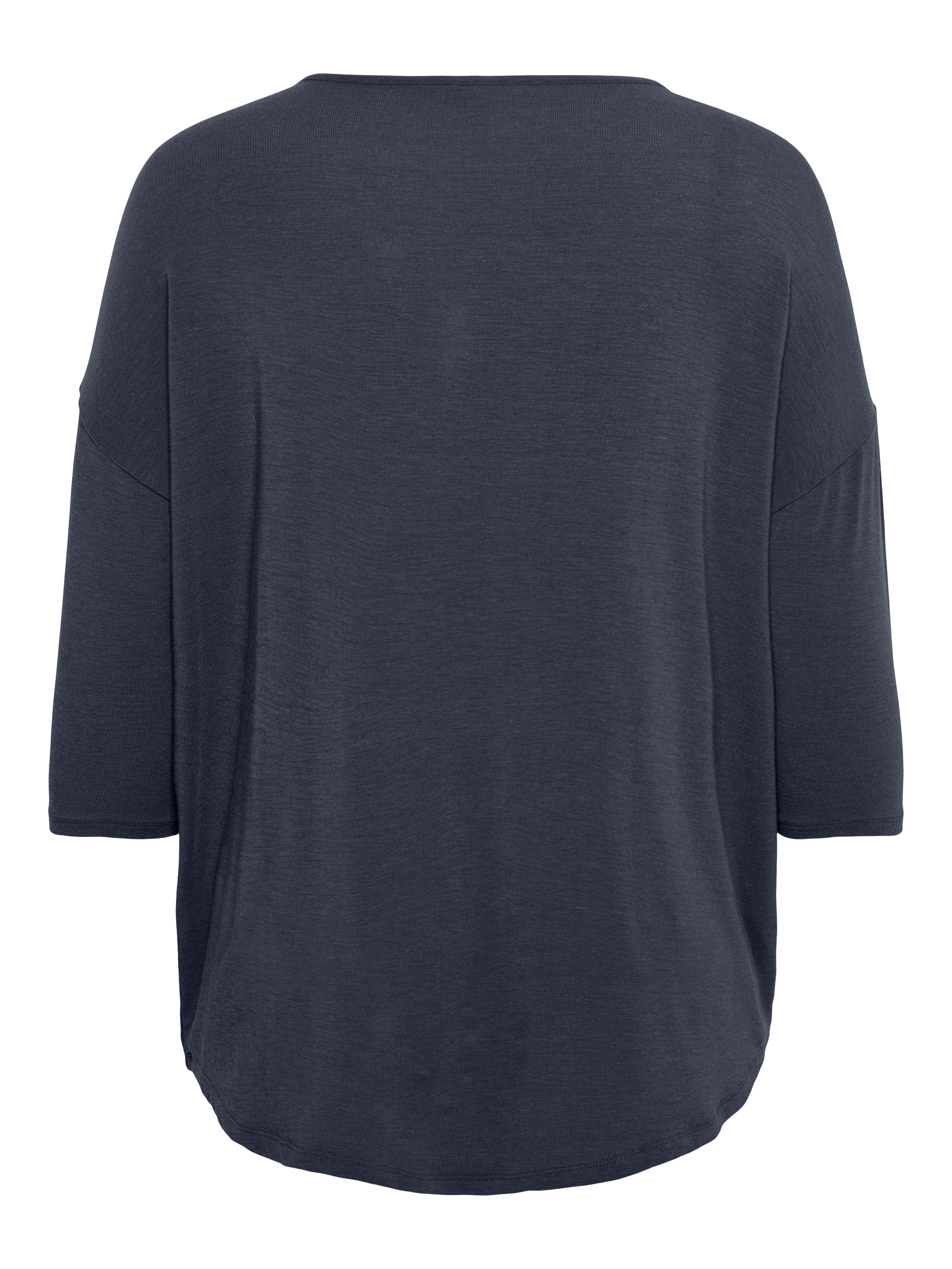 ONLY CARMAKOMA Shirt met 3/4 mouwen CARLAMOUR 3/4 TOP JRS NOOS