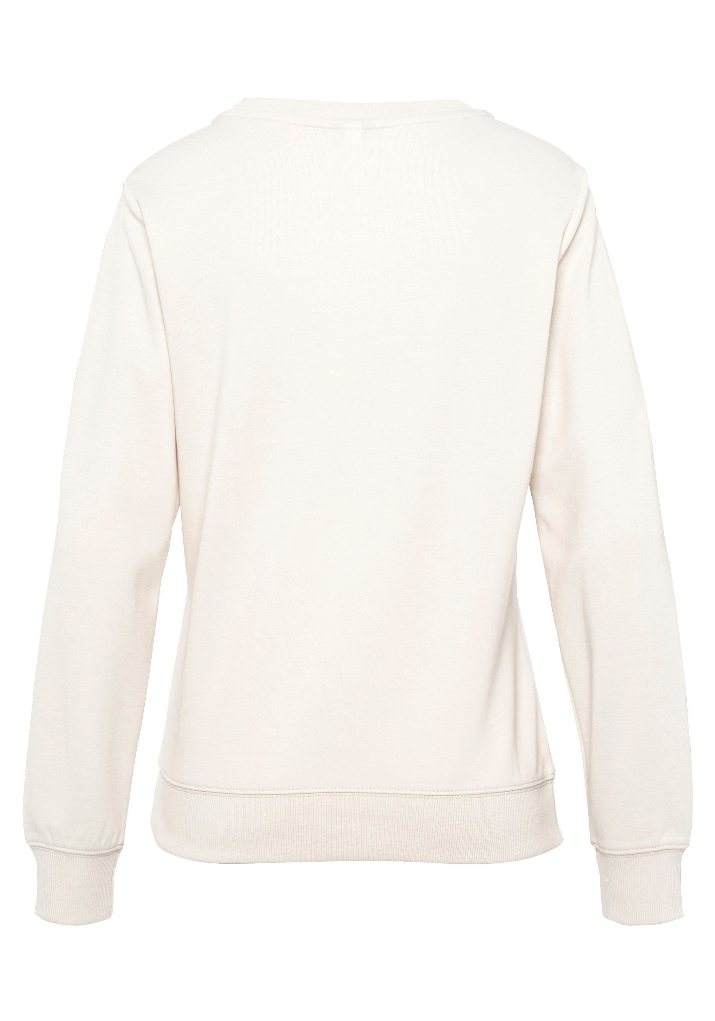 Bench. Loungewear Sweatshirt met logoprint en borduurwerk, loungepak
