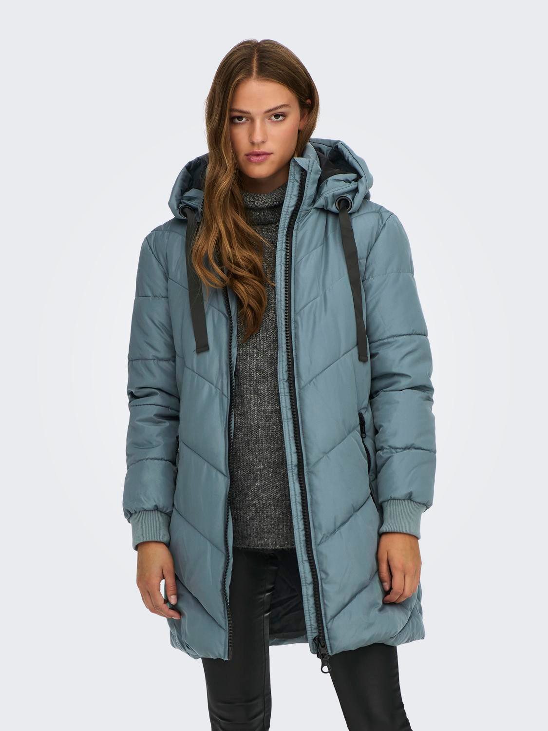 JDY Gewatteerde jas JDYSKYLAR LIFE HOOD JACKET OTW NOOS