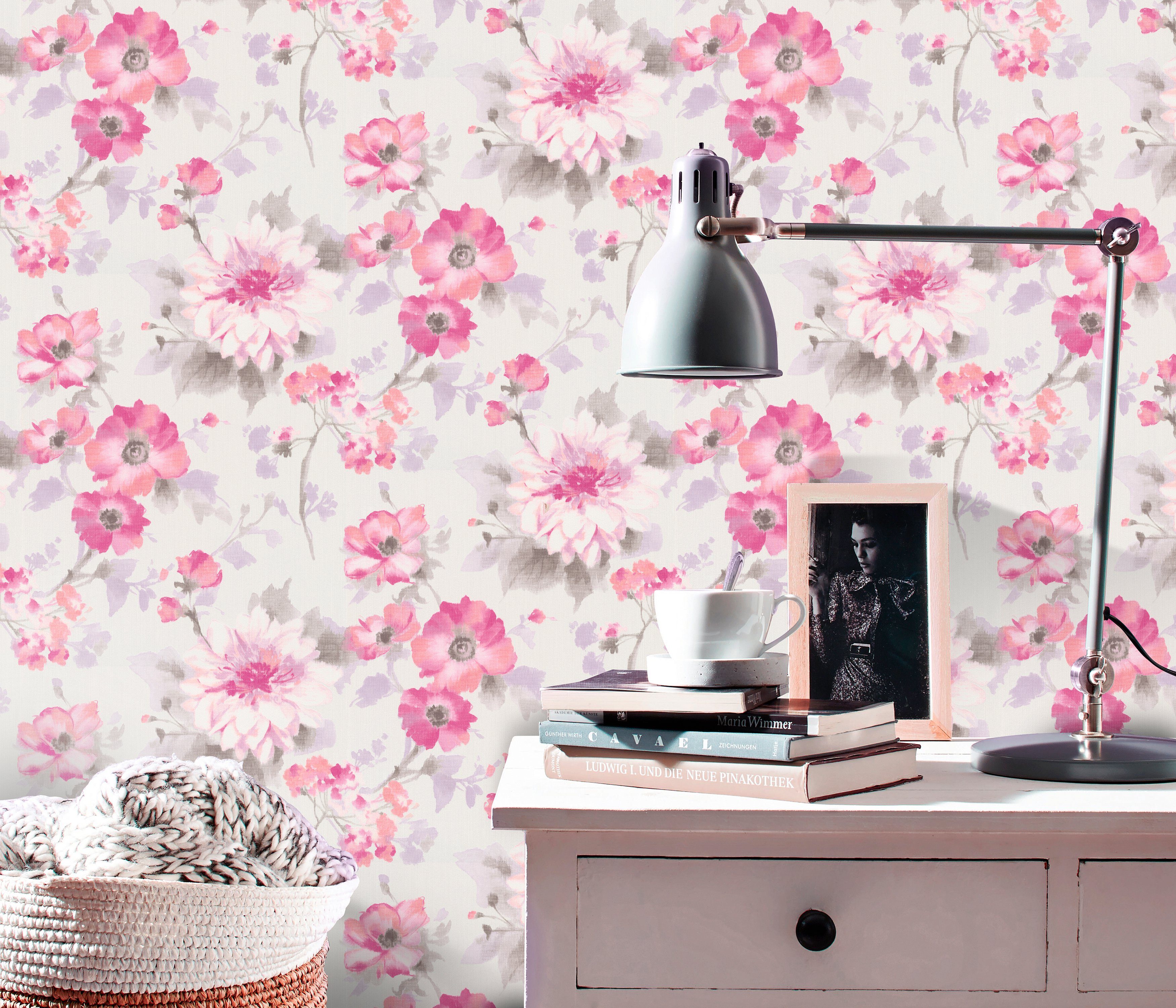 Fashion for walls Vliesbehang 10,05 x 0,53m bloemachtig, patroon
