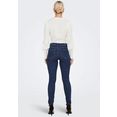 only skinny fit jeans onlwauw mid sk dnm bj581 noos blauw