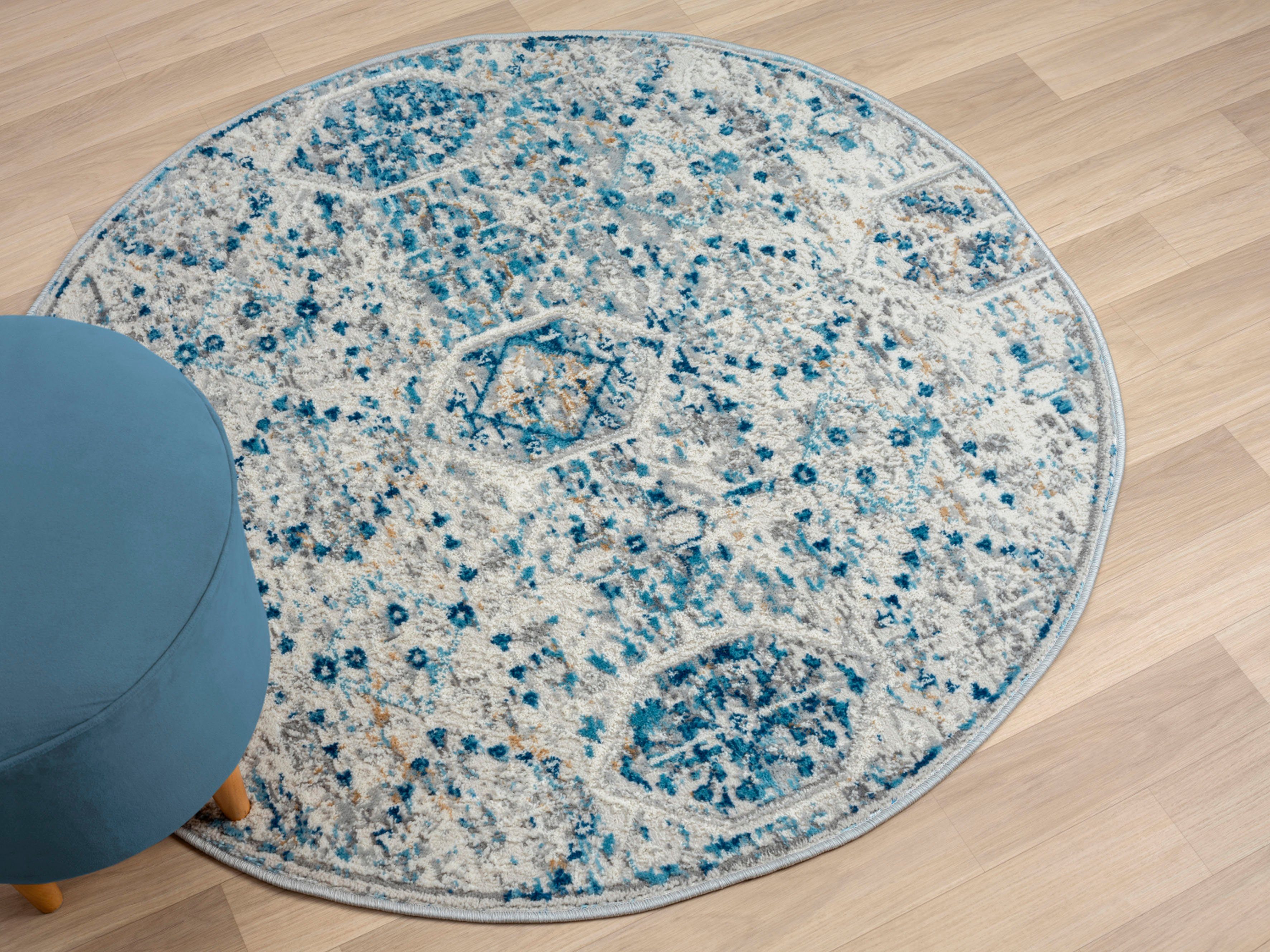 Myflair Möbel & Accessoires Vloerkleed My Heriz 2 Kortpolig, klassiek oosters ontwerp, bijzonder zacht door microvezel
