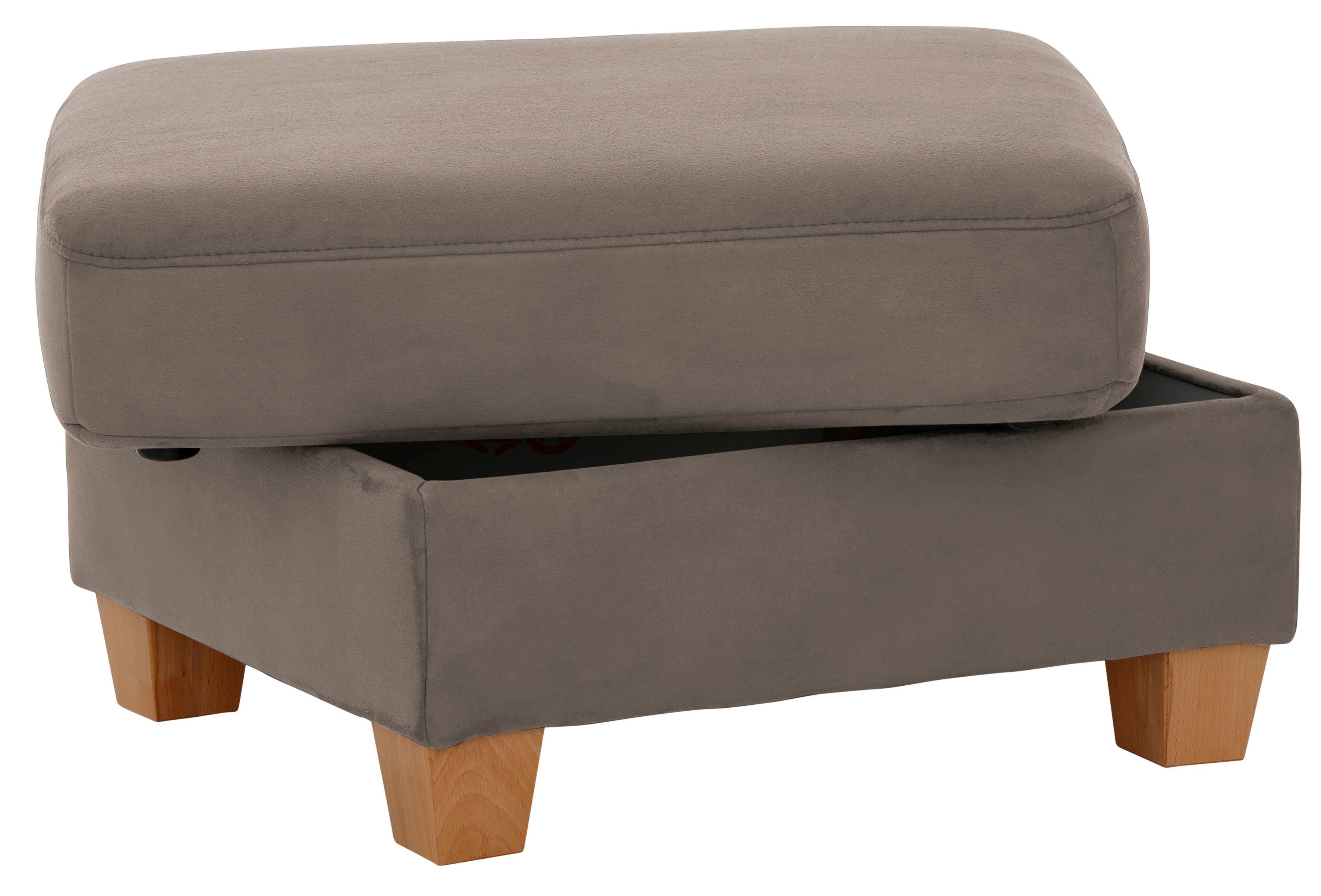 Home affaire Hocker Dalia met bergruimte, binnenveringsinterieur passend bij de "dalia"-serie