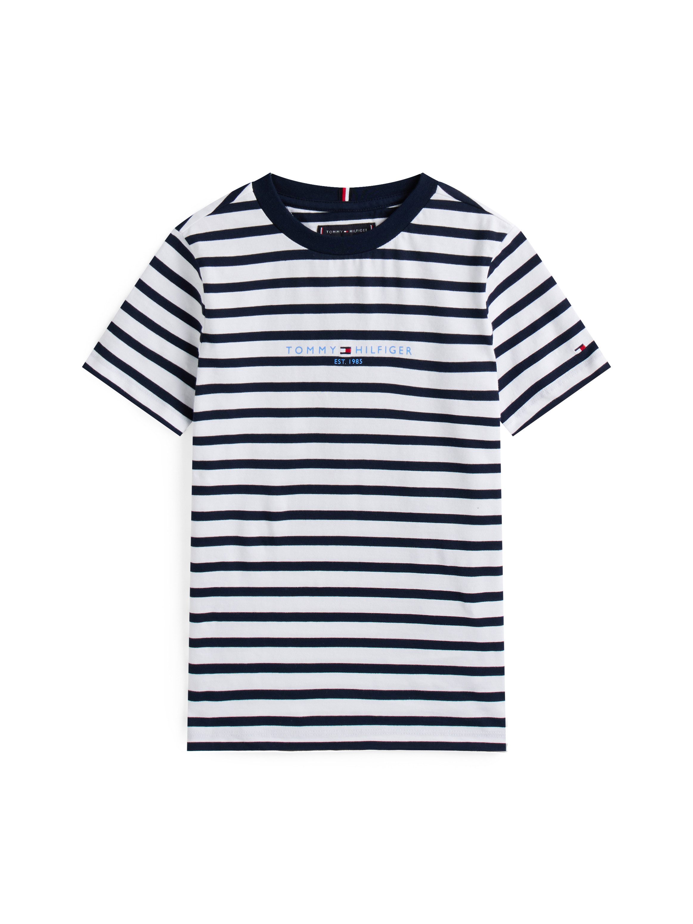 Tommy Hilfiger T-shirt short ESSENTIAL SET met een logo-opschrift (set, 2-delig, 2 stuks)