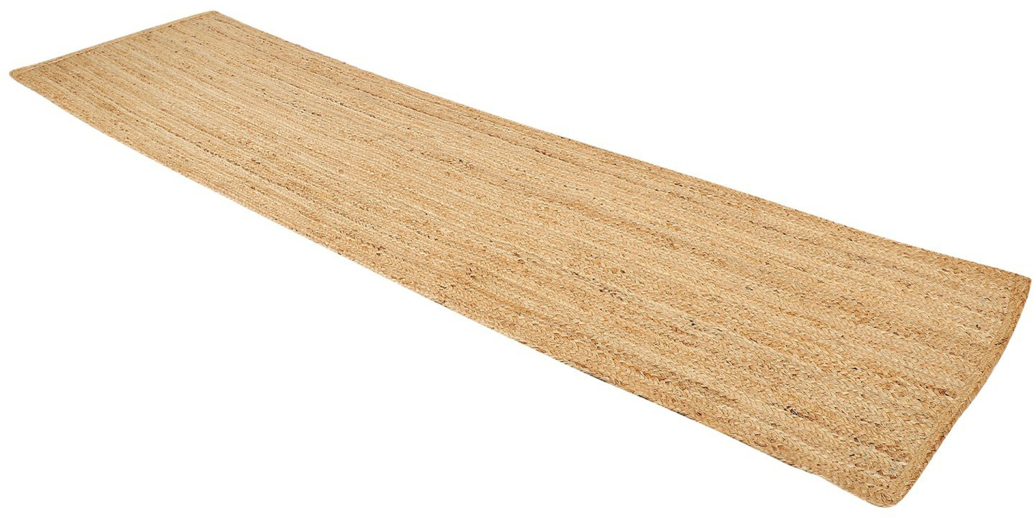 Myflair Möbel & Accessoires Loper Lola Jute tapijt, omkeerbaar tapijt, handgeweven, 100% natuurlijke vezel, Boho-stijl