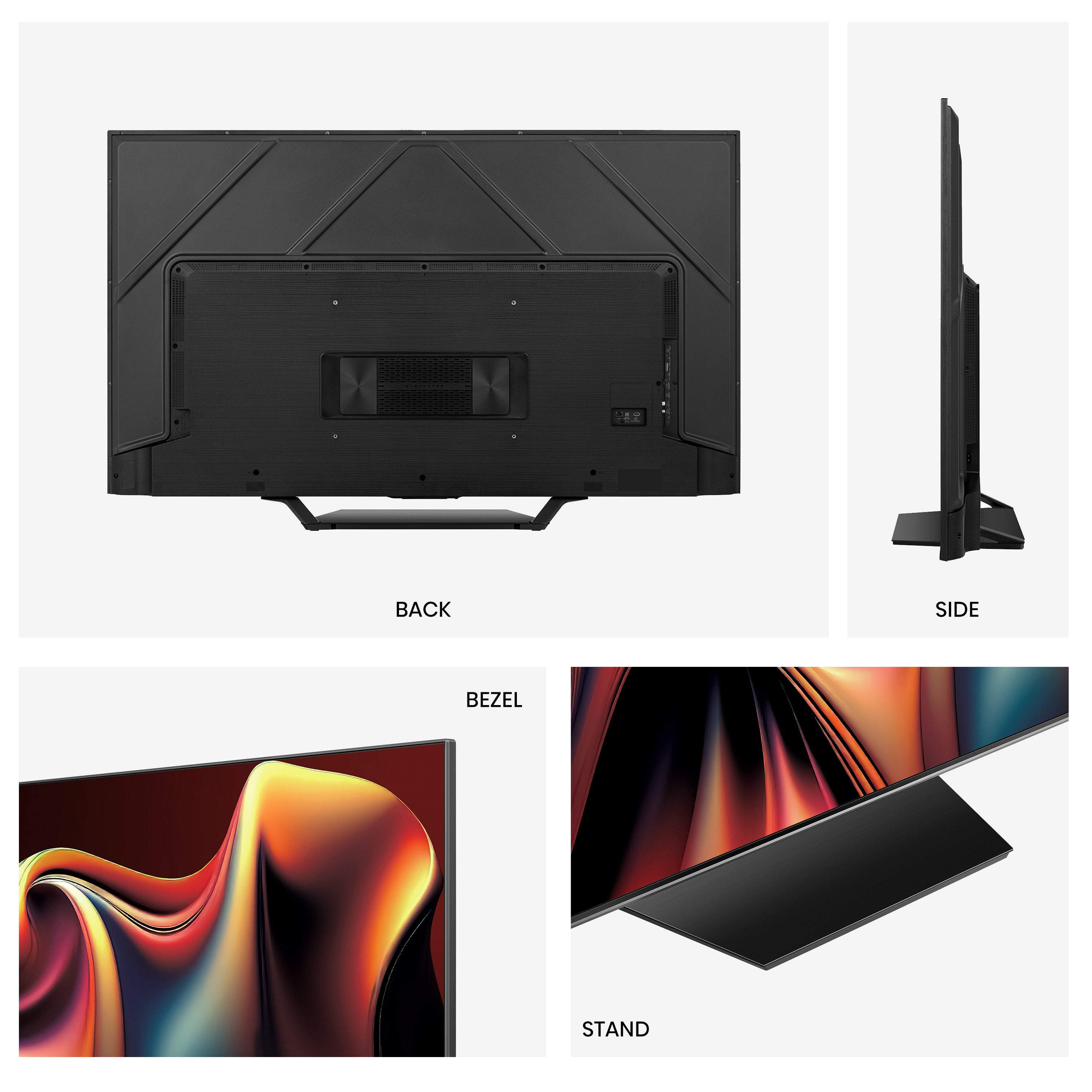 Hisense Mini-led-tv 55U7NQ, 139 cm / 55", 4K Ultra HD, Smart TV, 4k uhd, uled, mini led