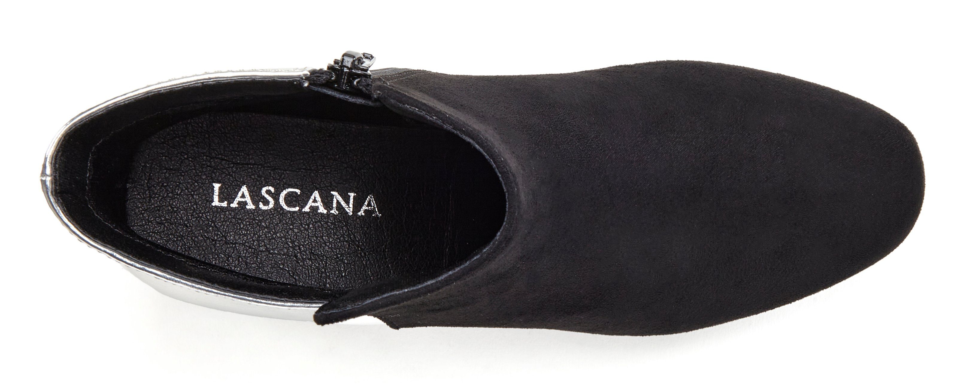 Lascana Laarsjes met comfortabele blokhak, laarzen, laarzen vegan