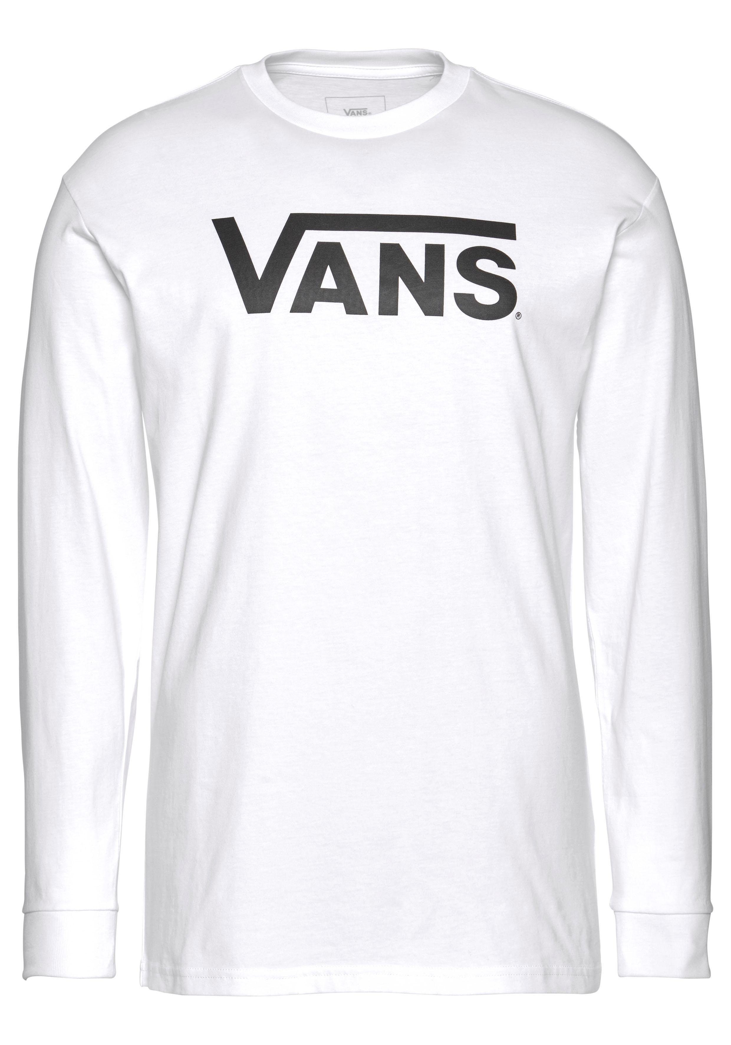 Vans Shirt met lange mouwen VANS CLASSIC LS met grote logoprint