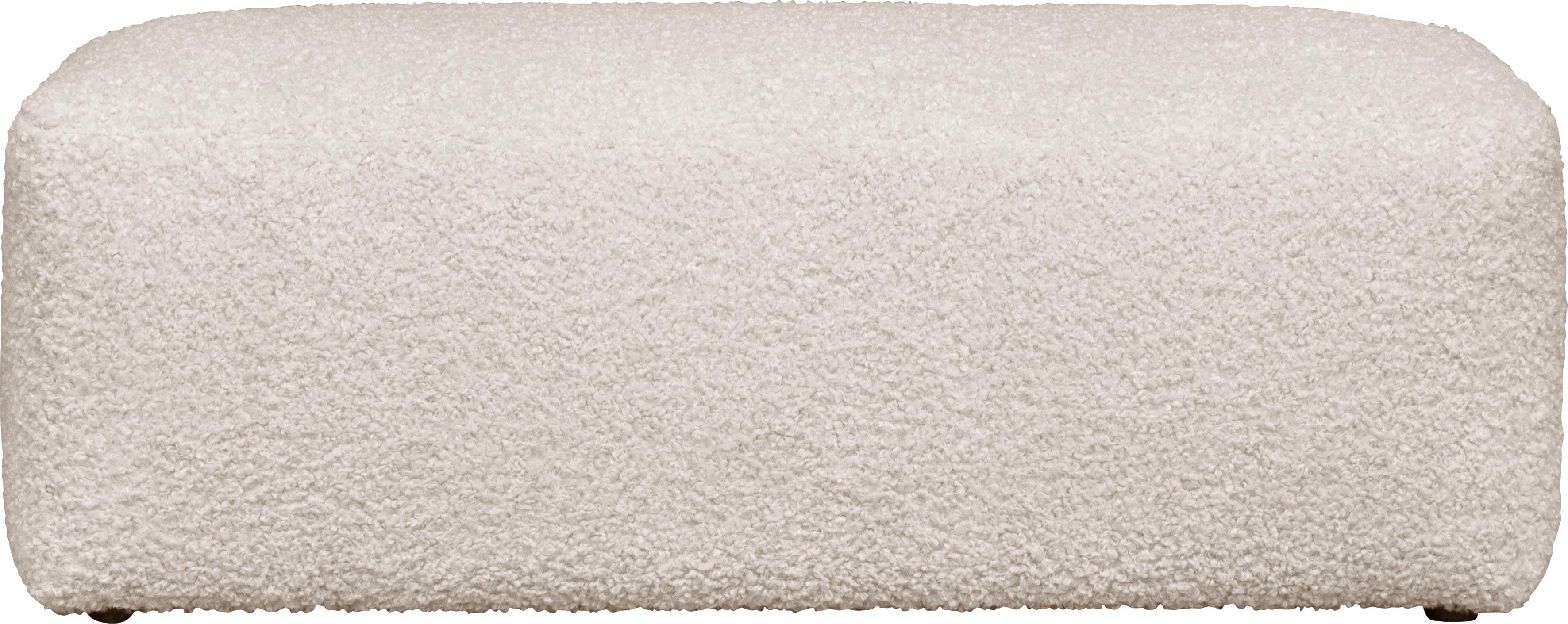 LeGer Home by Lena Gercke Hocker YANI zitpoef met golfondersteuning, afmetingen B/D/H: 126/65/46 cm