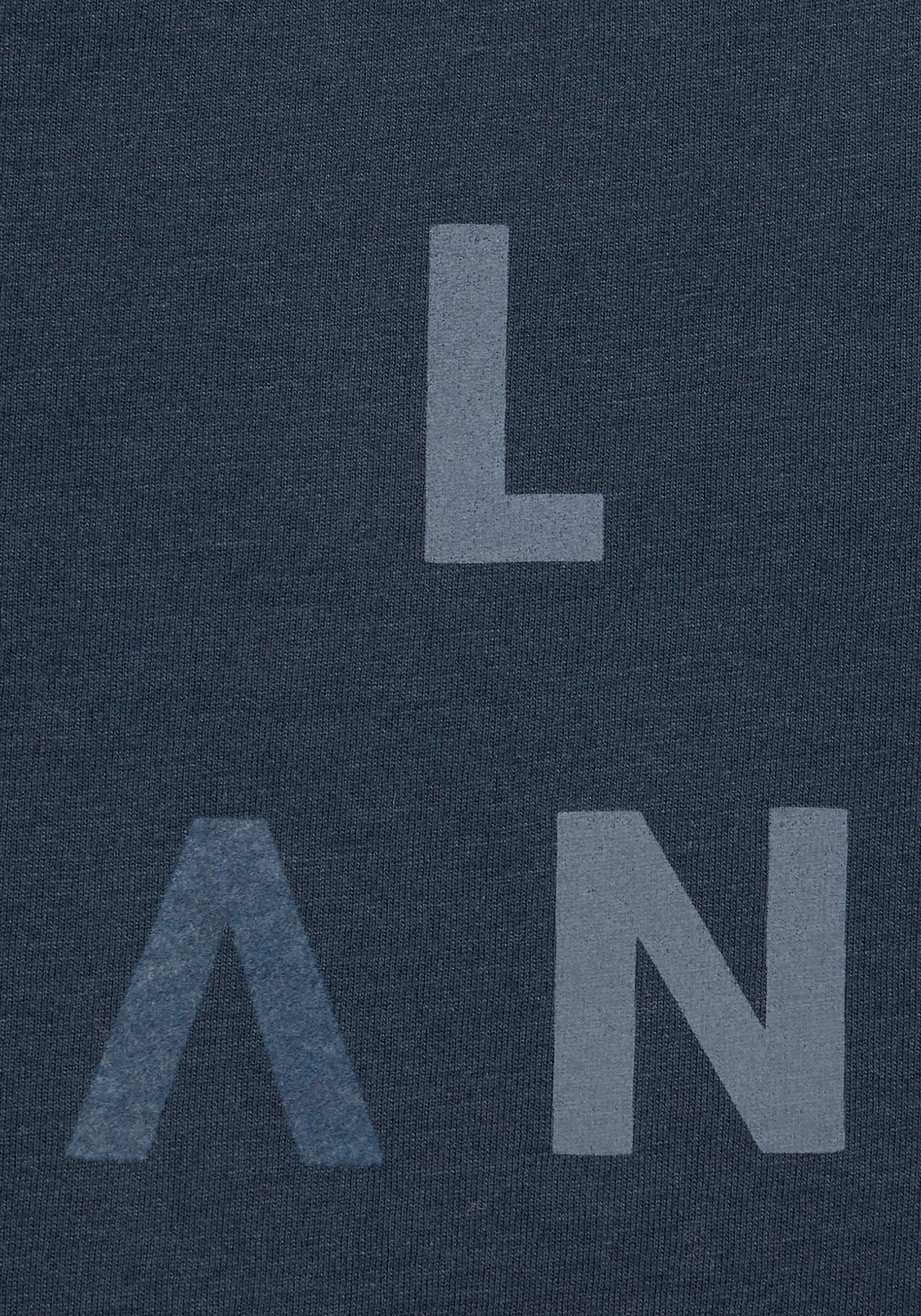 Elbsand Longsleeve Ingiara met logoprint op de voorkant, shirt met lange mouwen, sportief-casual
