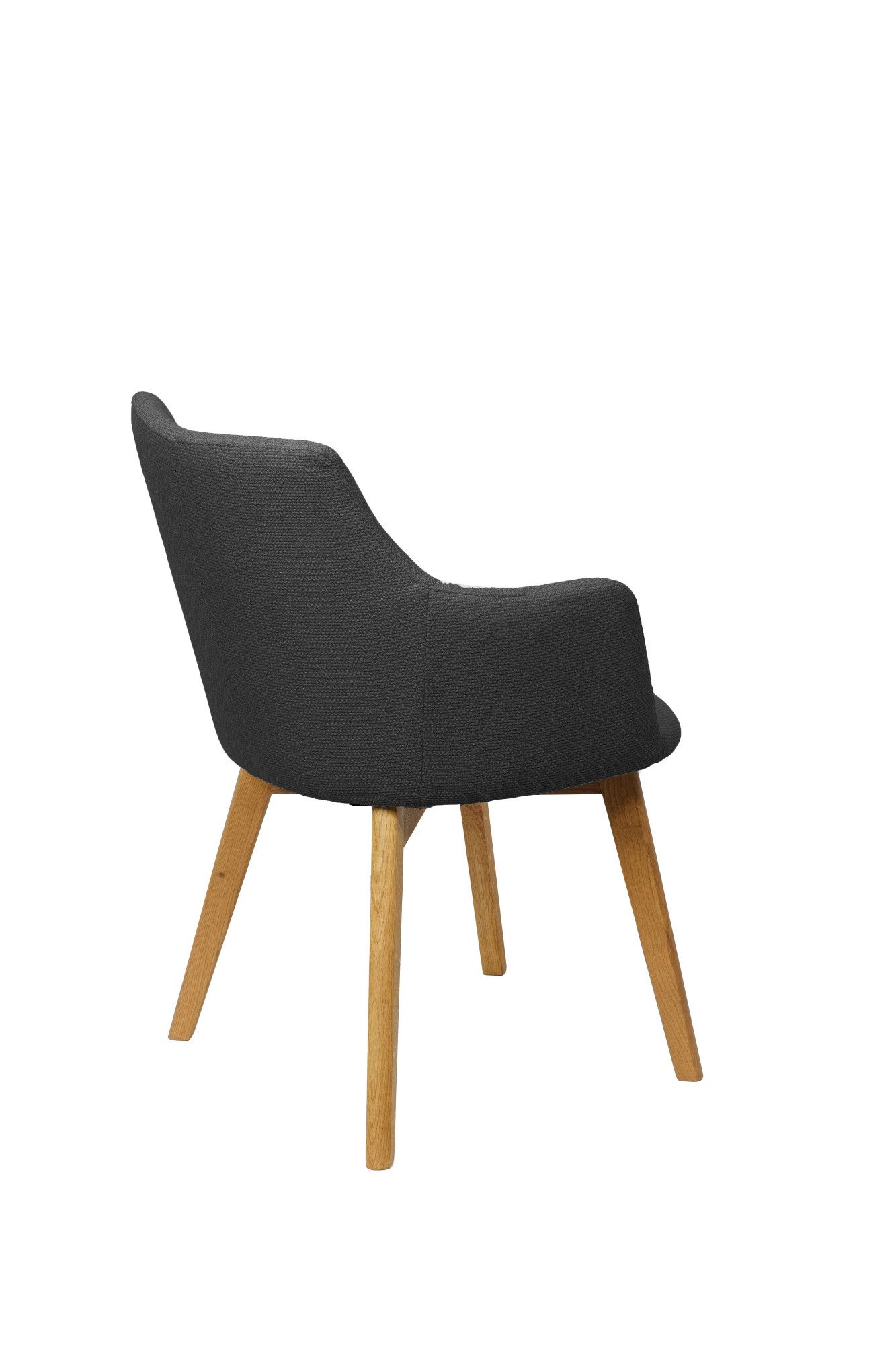 Home affaire Stoel met armleuningen Ena eettafelstoel, gestoffeerde fauteuil, woonstoel, eetstoel met armleuningen (set, 2 stuks)