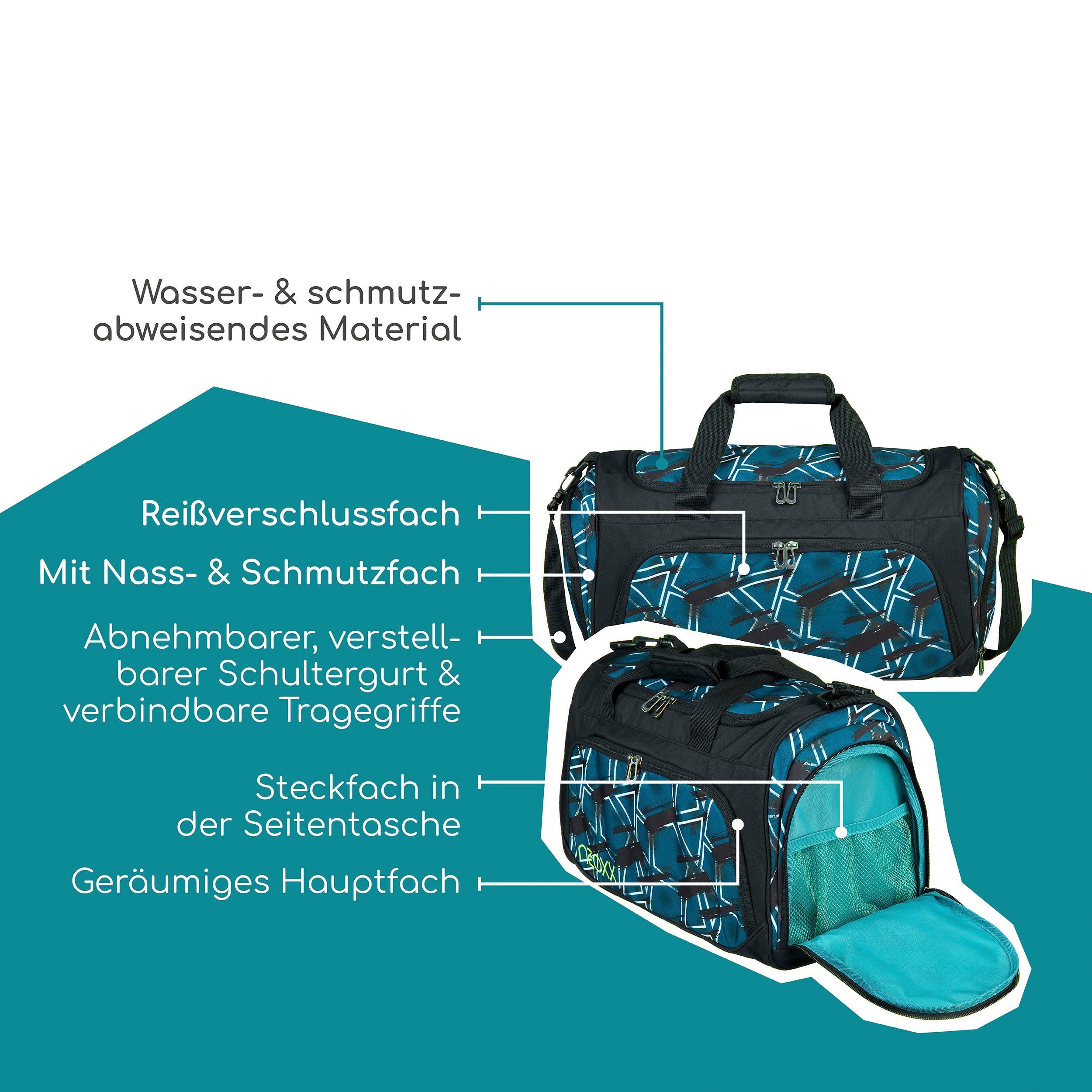 neoxx Sporttas Move, Flash Yourself gedeeltelijk van gerecycled materiaal