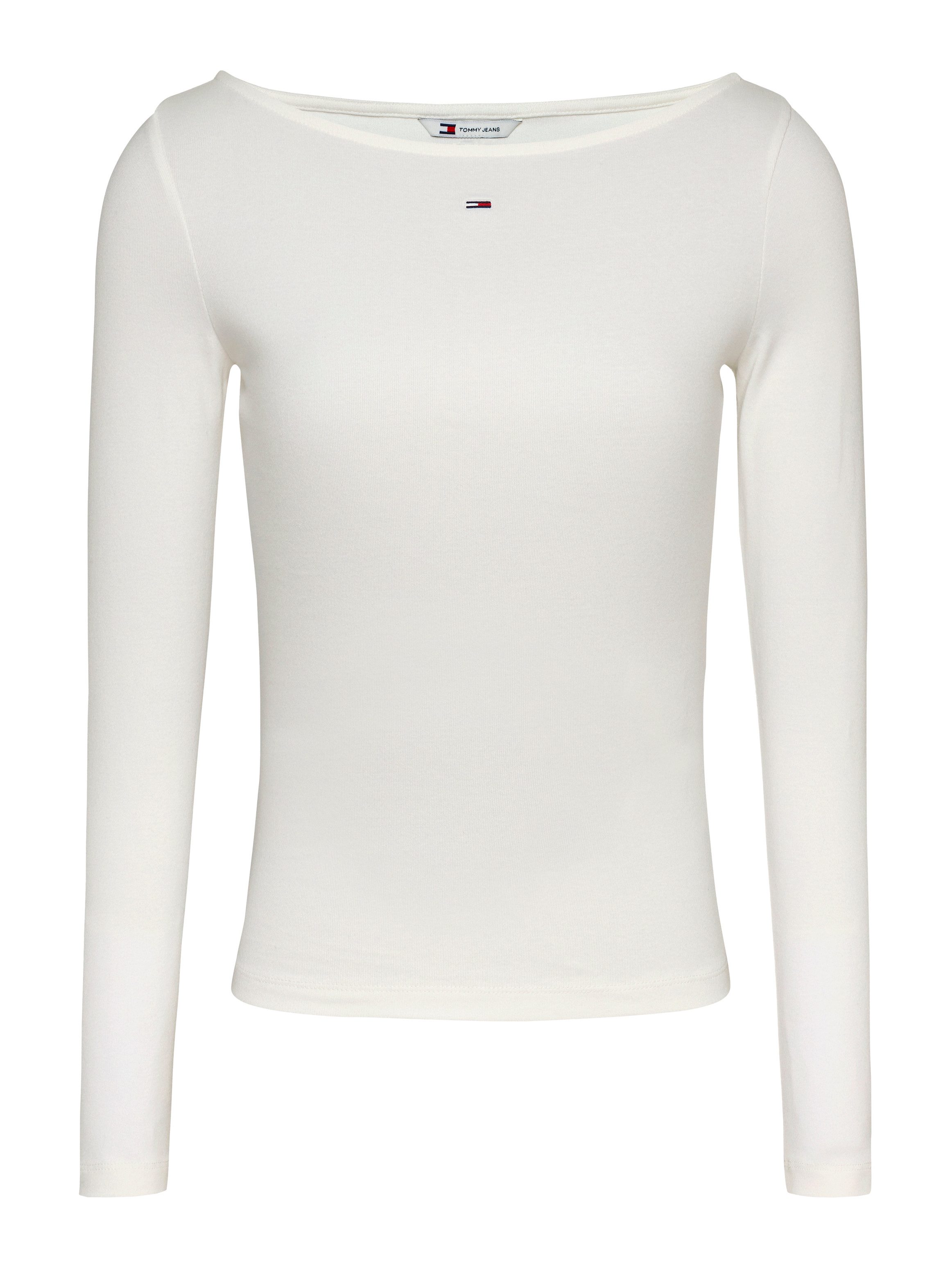 TOMMY JEANS Shirt met lange mouwen TJW BOAT NECK TOP LS